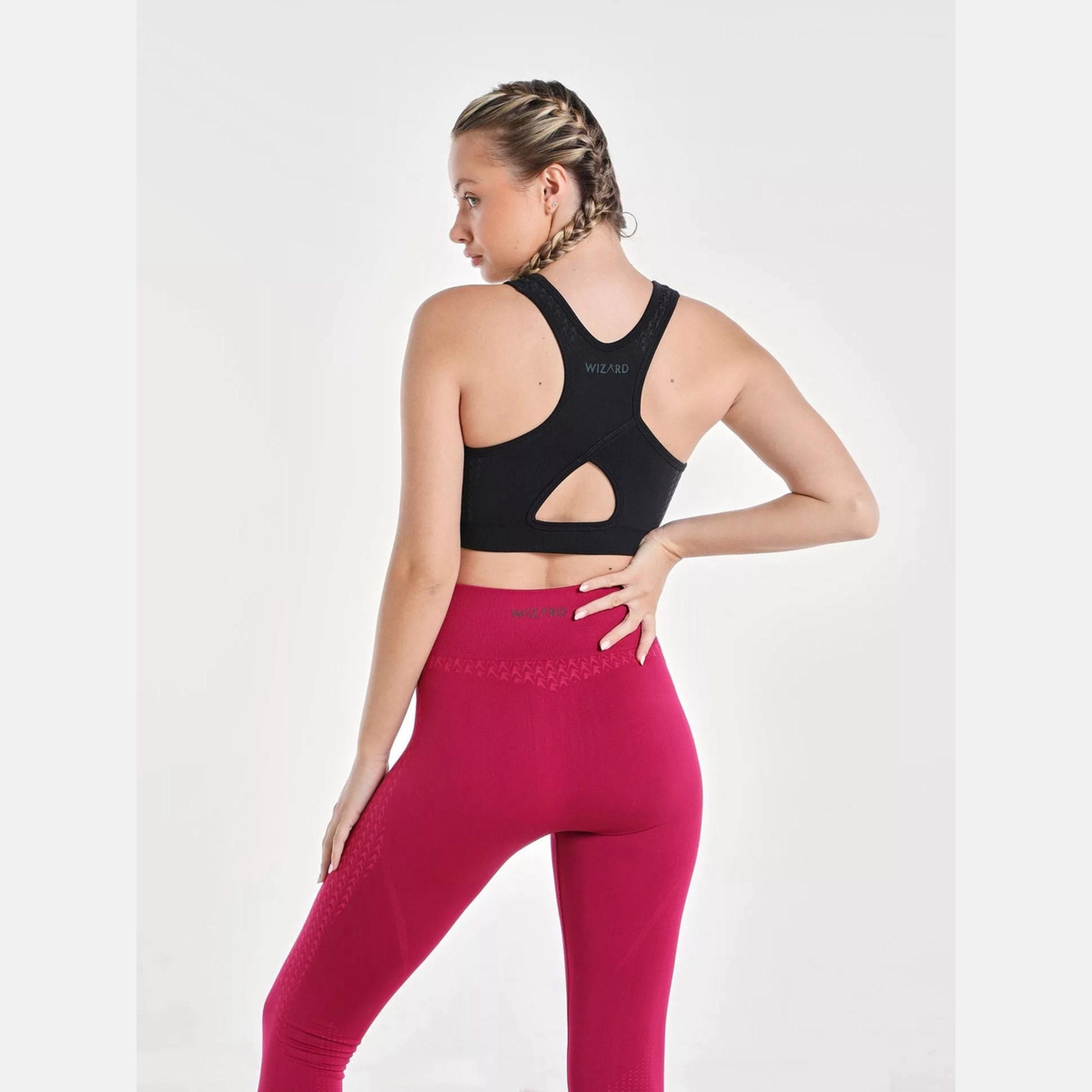 ويزارد × ستايلي - حمالة صدر نسائية سوداء من القماش بدون درزات-sports-women-clothing-sportsbras-image-3
