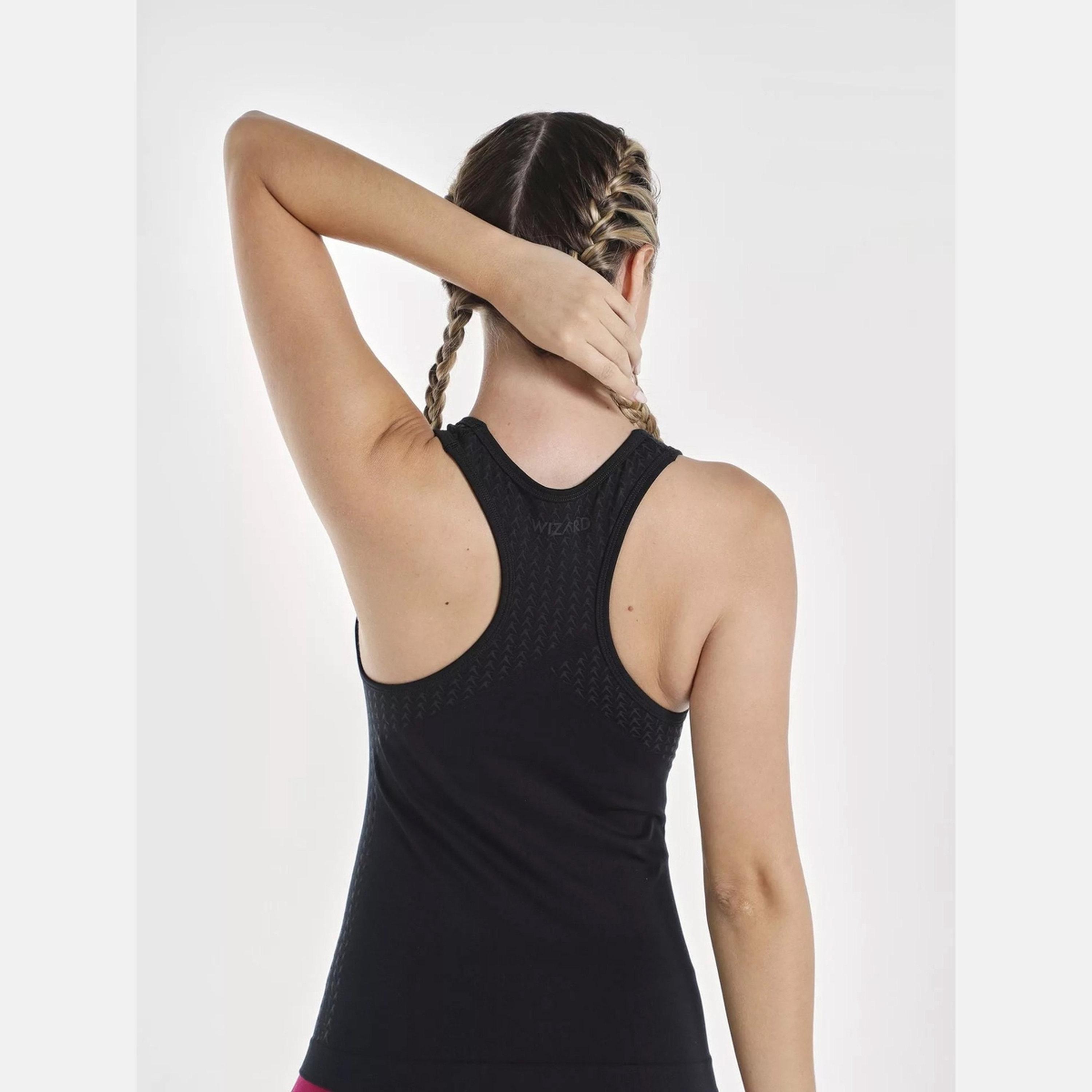 ويزارد × ستايلي - بلوزة نسائية لون أسود بدون درزات-women-clothing-tshirts-image-5