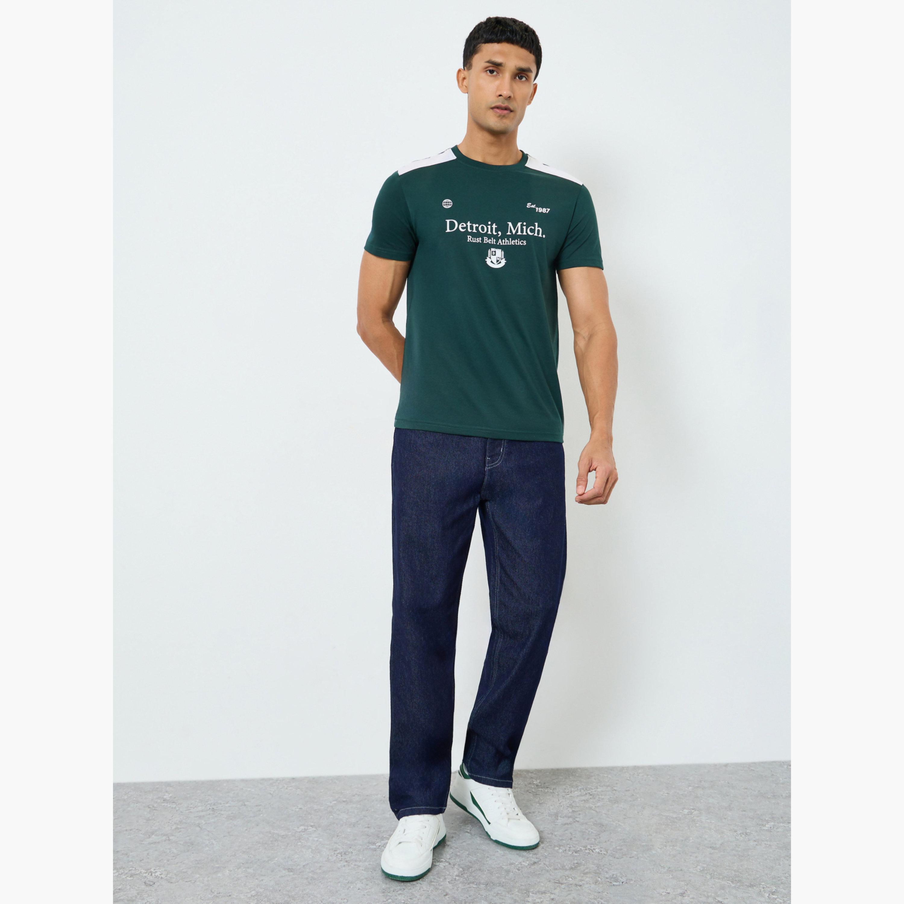 Styli Men Dark Blue Relaxed Fit Jeans-men-clothing-bottoms-jeans-image-2