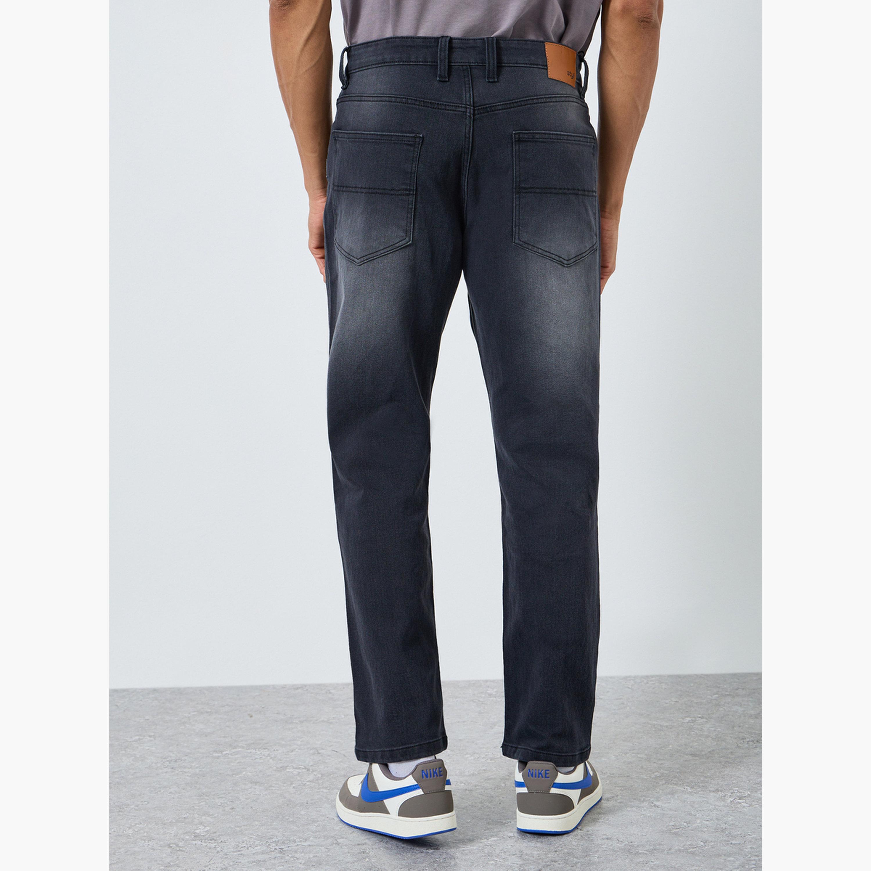 بنطال جينز باهت قصة مريحة-men-clothing-bottoms-jeans-image-4