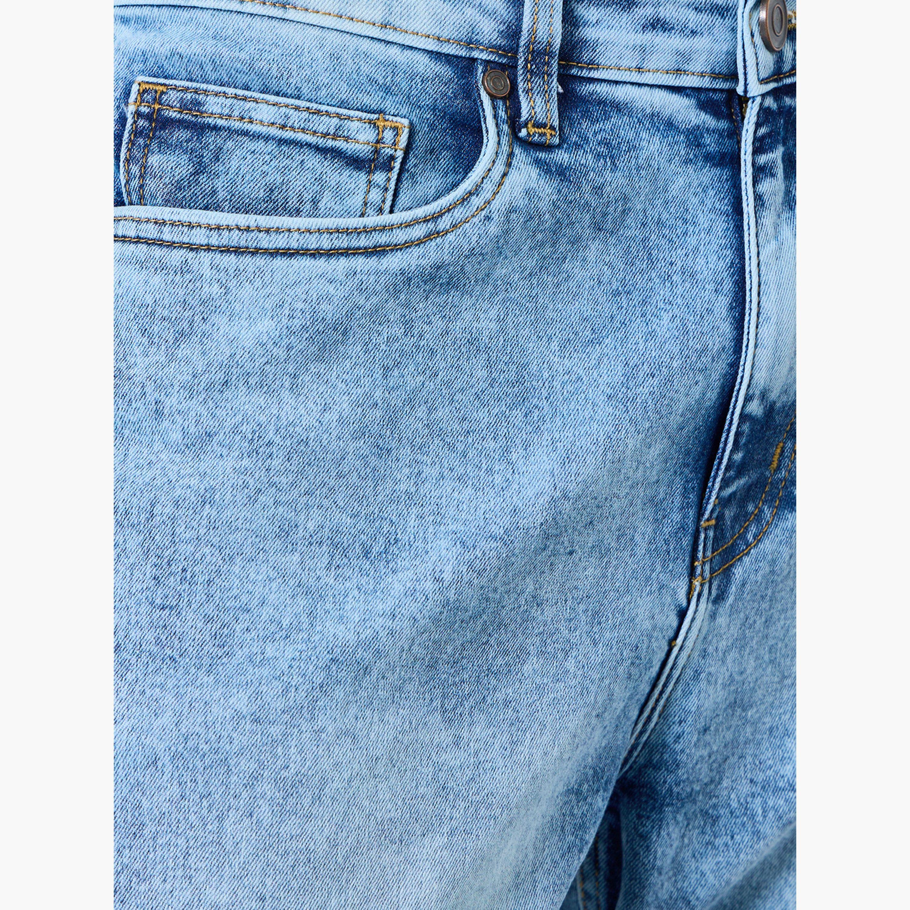 بنطال جينز مغسول قصة مريحة-men-clothing-bottoms-jeans-image-3