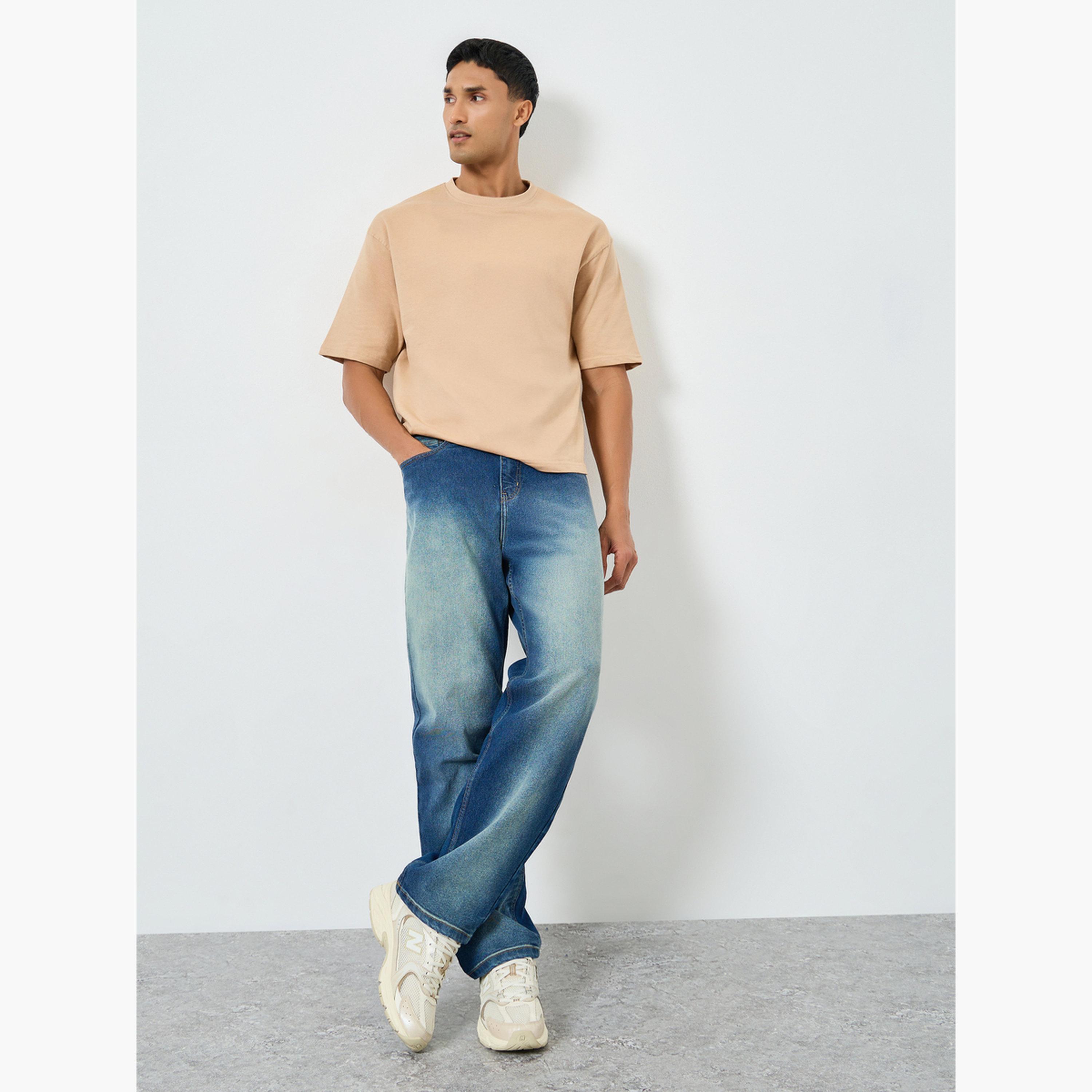 جينز باهت قصة فضفاضة-men-clothing-bottoms-jeans-image-2