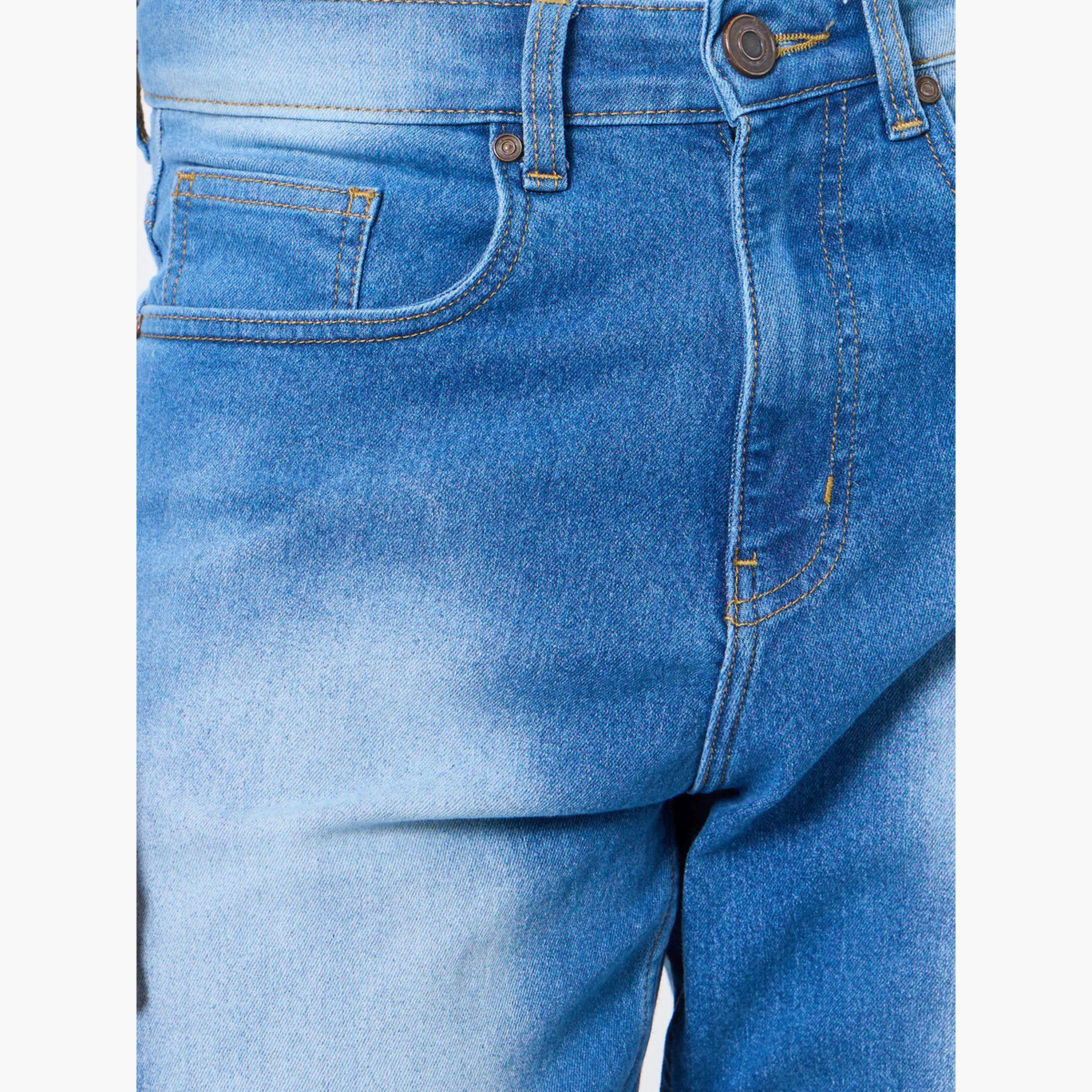 بنطال جينز باهت قصة ضيقة تدريجياً-men-clothing-bottoms-jeans-image-3