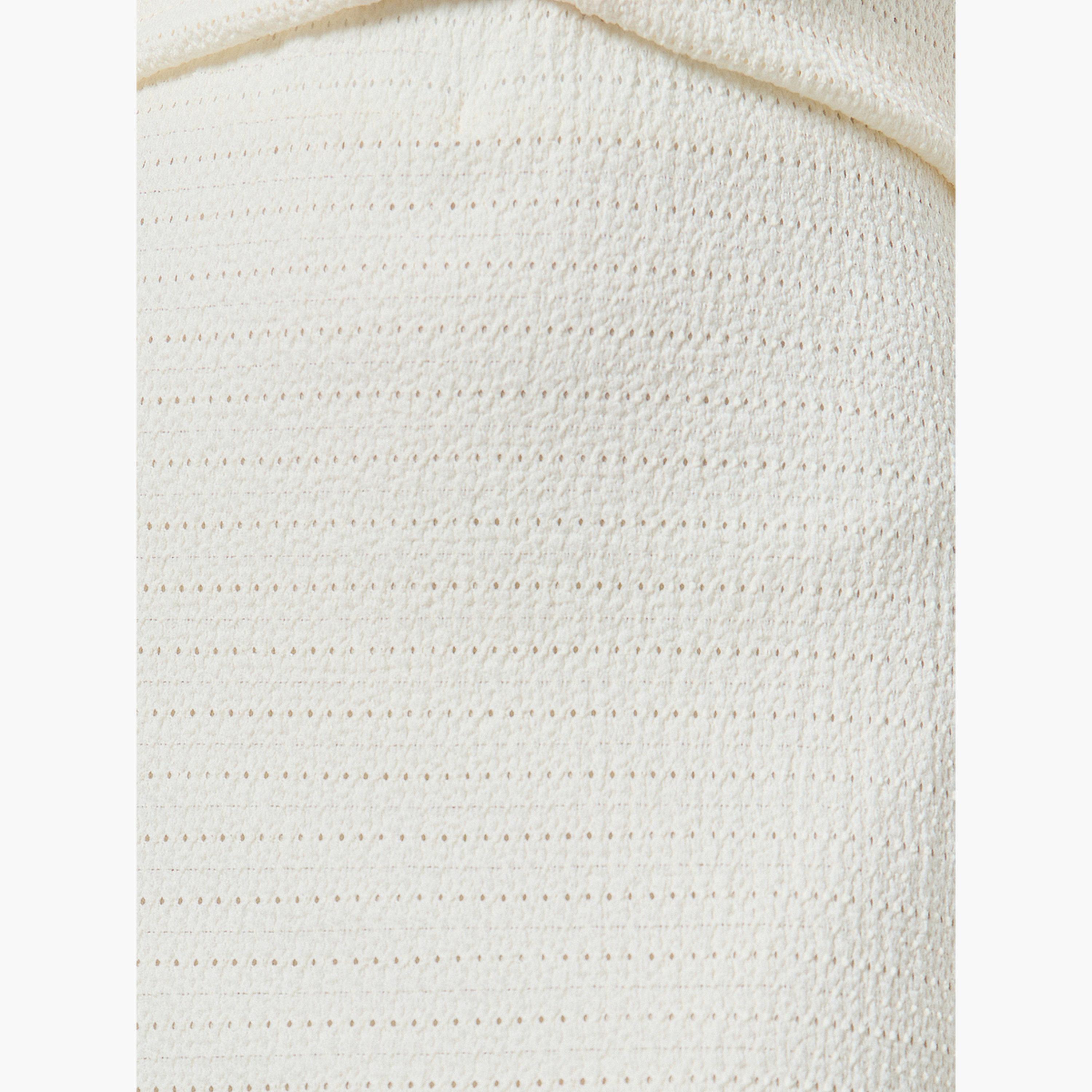 Styli Women Cream Textured Maxi Column Skirt-women-clothing-bottoms-skirts-image-4