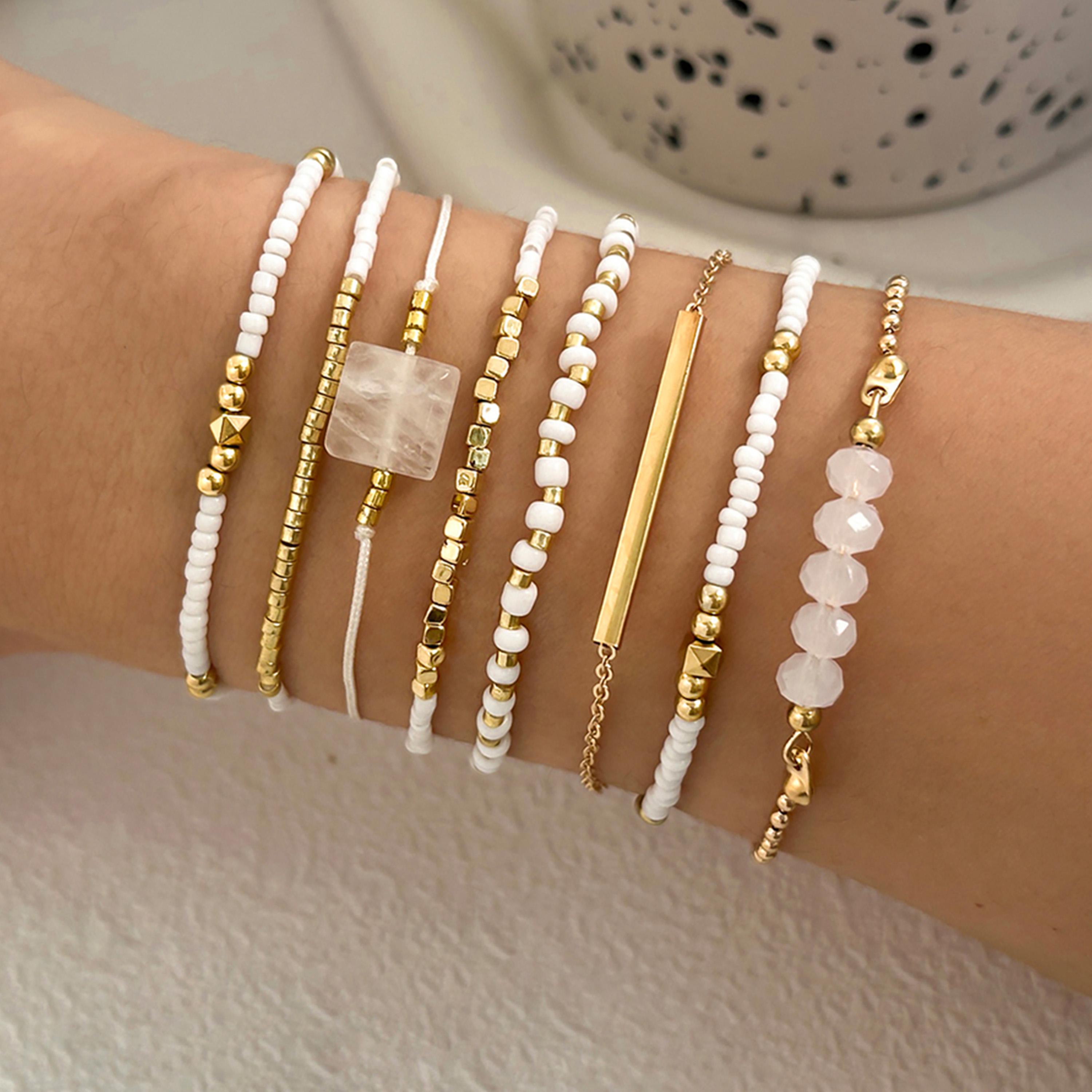 Take Two Women  Set of 8 - Beaded Bracelets-women-watchesandjewellery-jewellery-banglesandbracelets-image-2