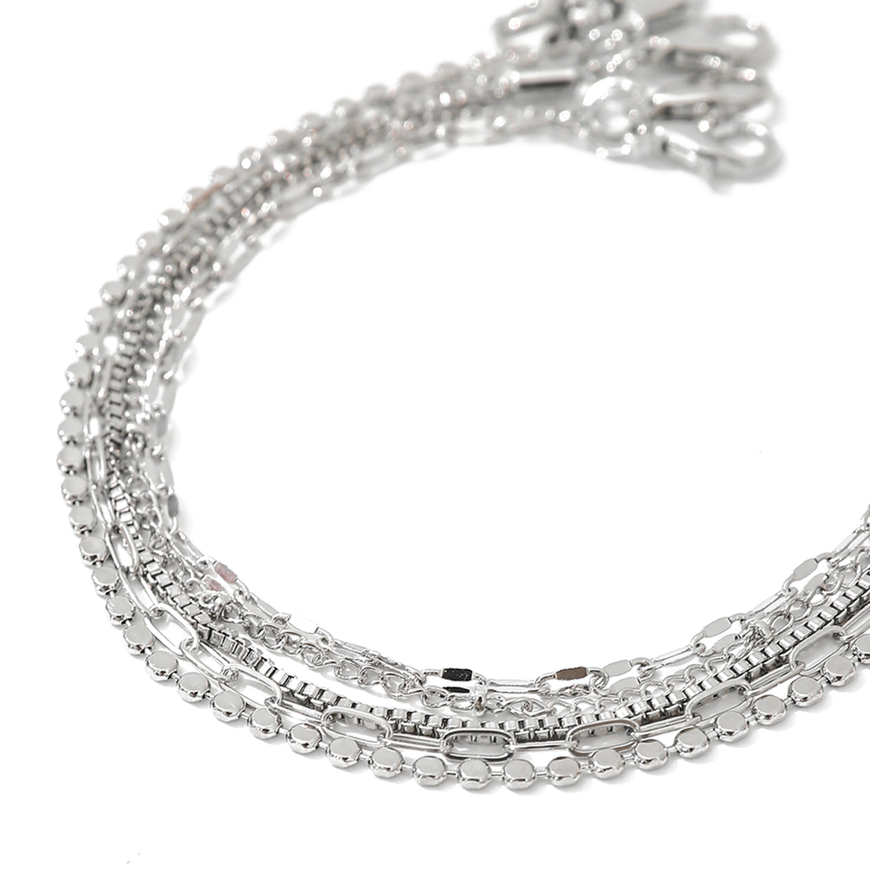 Take Two Women  Set of 5 - Assorted Link Bracelets-women-watchesandjewellery-jewellery-banglesandbracelets-image-6