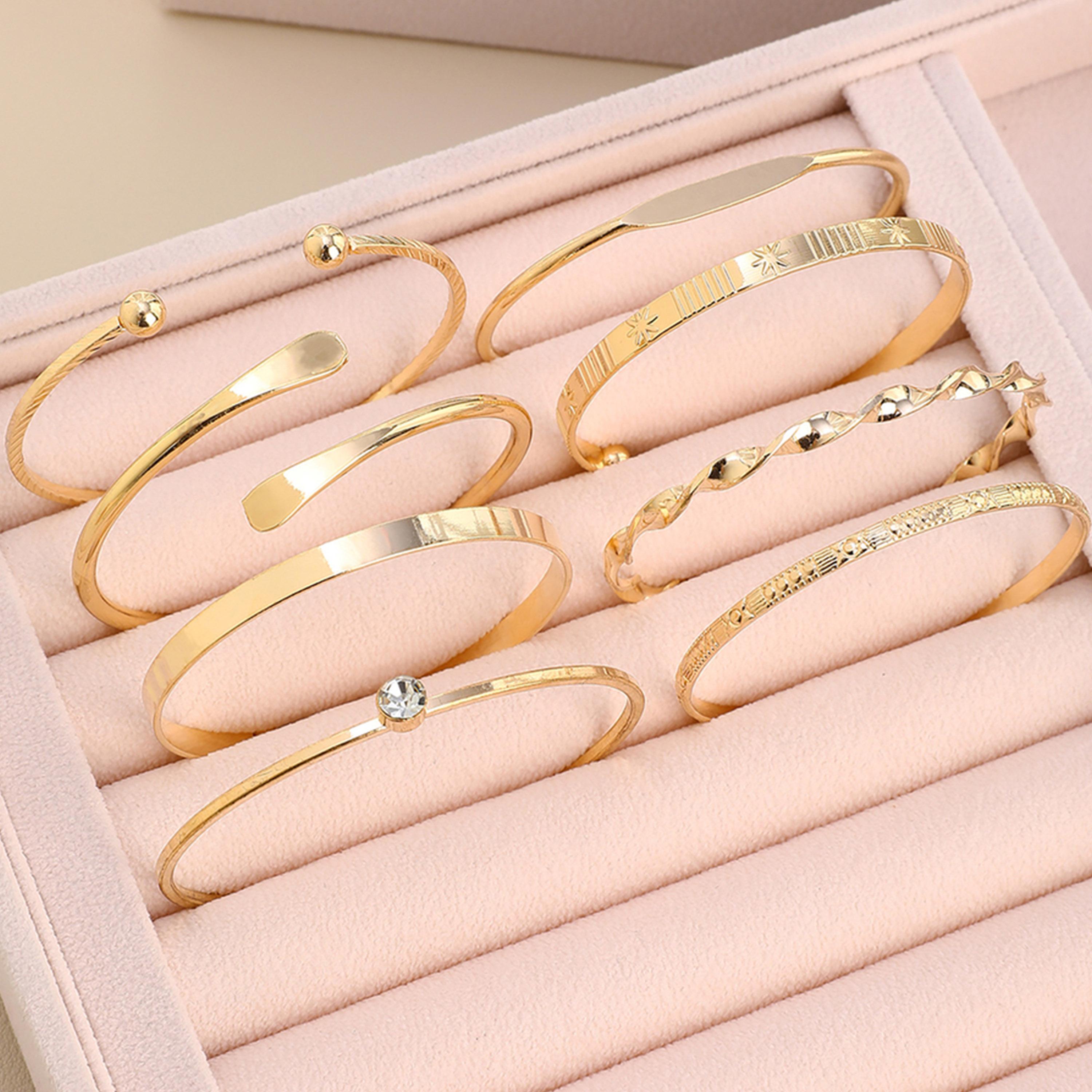 Take Two Women  Set of 8 - Assorted Cuff Bracelets-women-watchesandjewellery-jewellery-banglesandbracelets-image-3