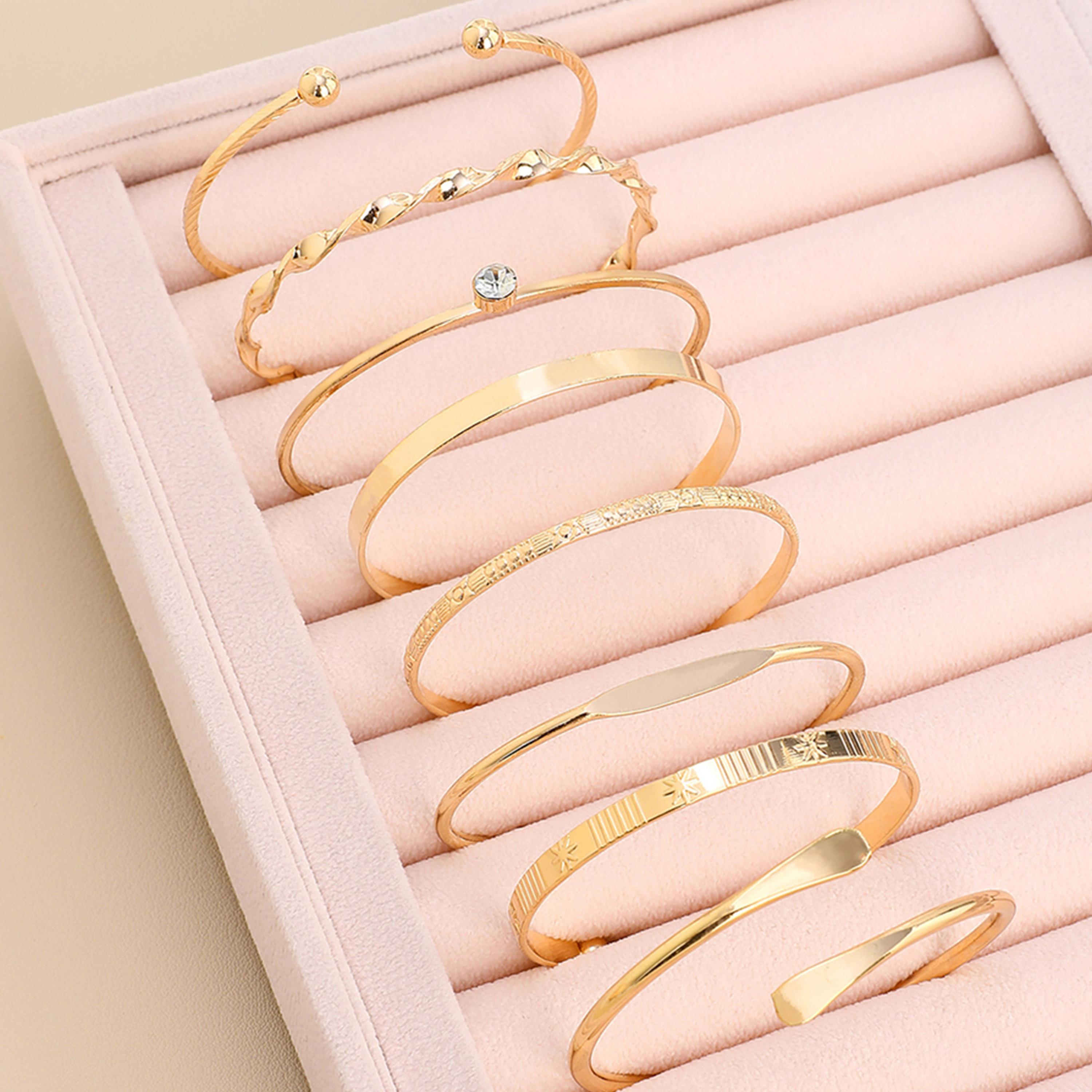 Take Two Women  Set of 8 - Assorted Cuff Bracelets-women-watchesandjewellery-jewellery-banglesandbracelets-image-4
