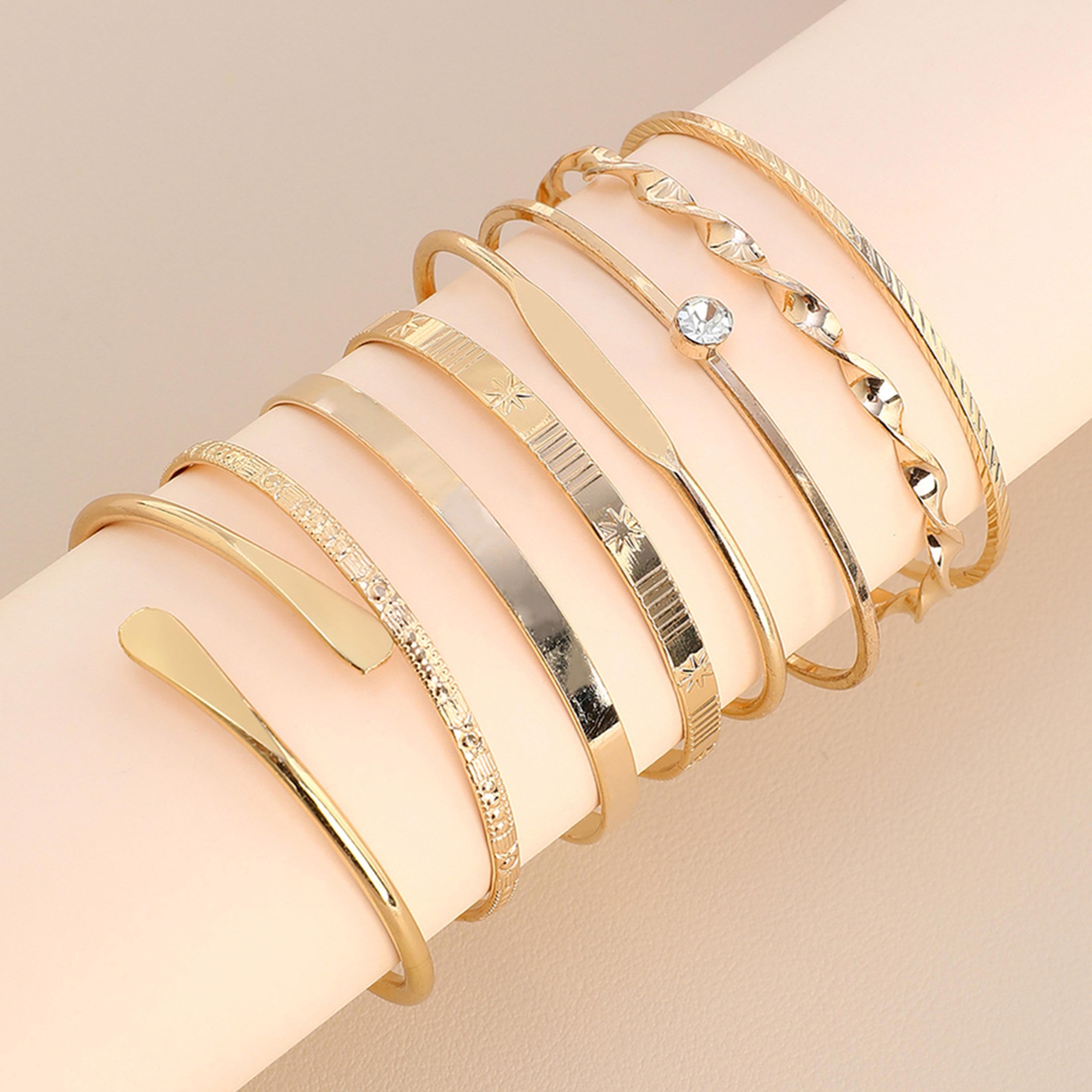 Take Two Women  Set of 8 - Assorted Cuff Bracelets-women-watchesandjewellery-jewellery-banglesandbracelets-image-5