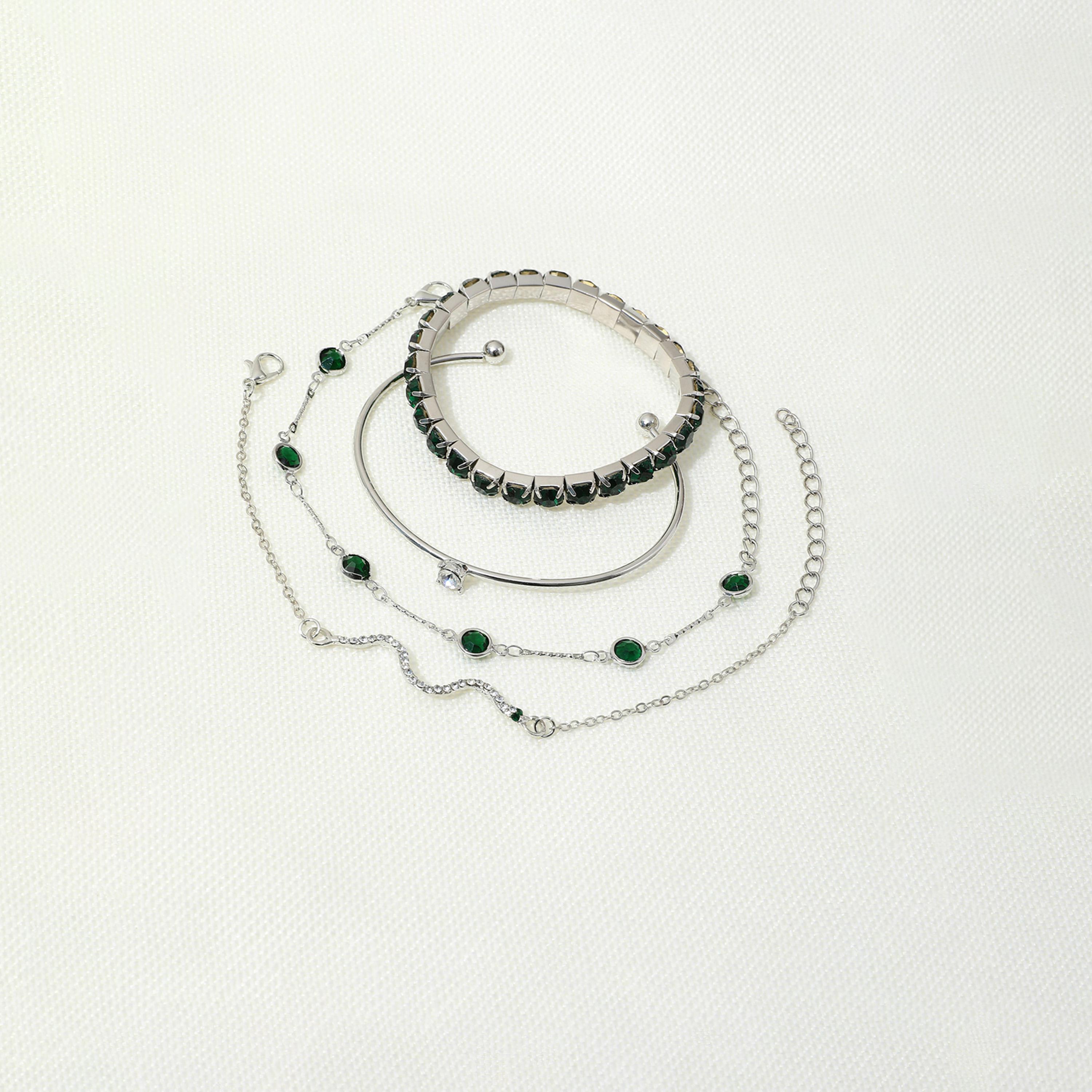 Take Two Women  Set of 4 - Embellished Bracelets-women-watchesandjewellery-jewellery-banglesandbracelets-image-1