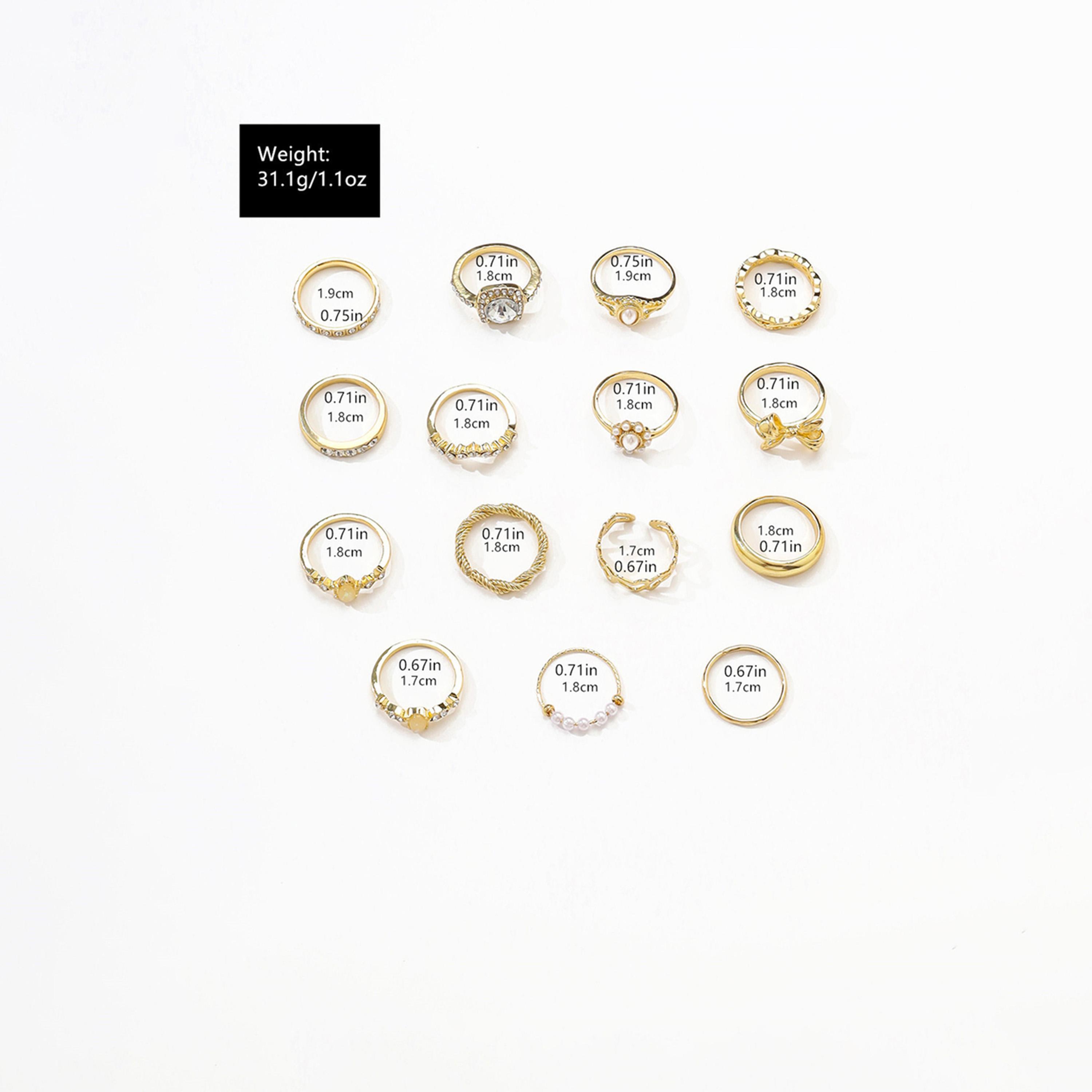 Take Two Women  Set of 15 - Embellished Rings-women-watchesandjewellery-jewellery-rings-image-6
