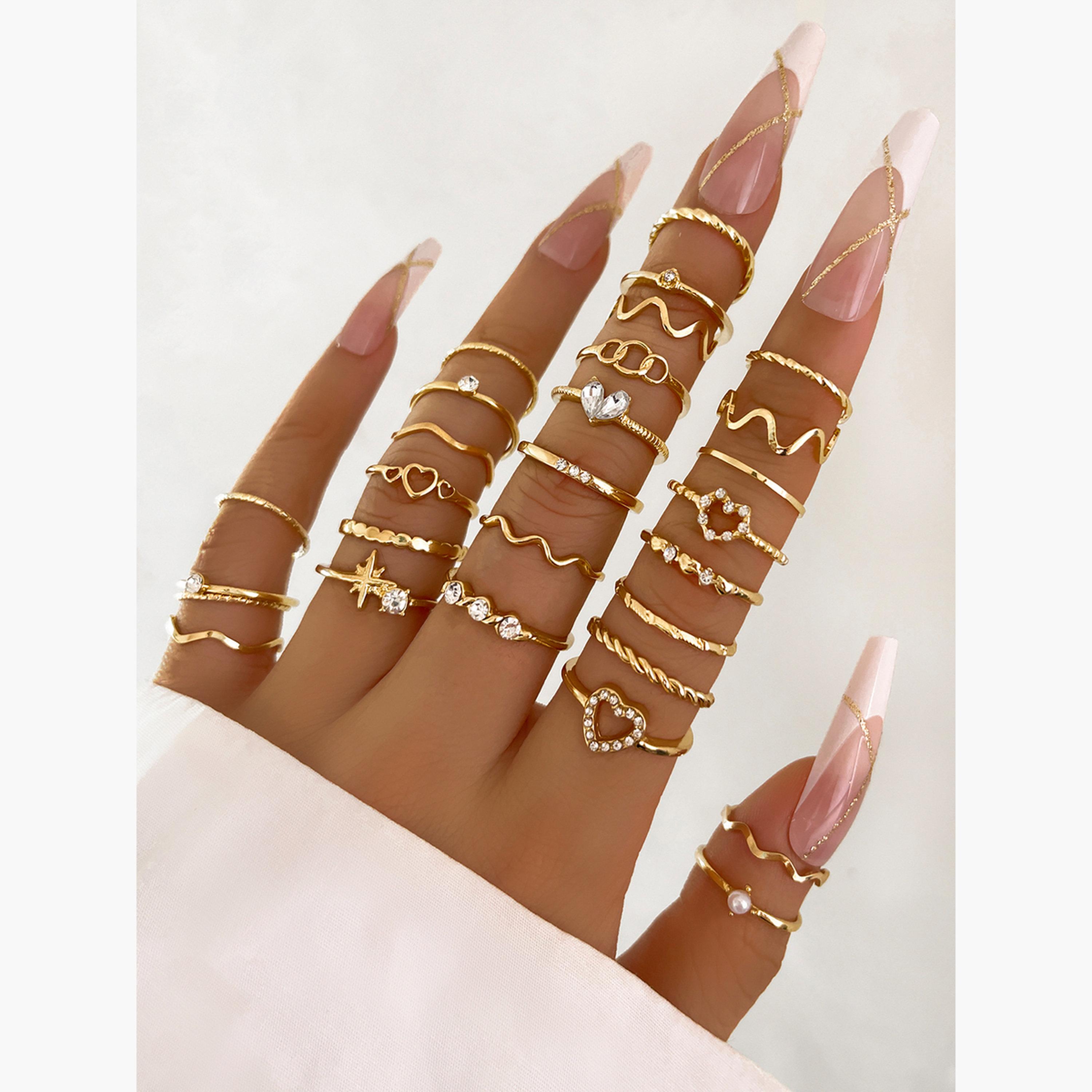 Take Two Women  Set of 28 - Assorted Casual Rings-women-watchesandjewellery-jewellery-rings-image-2