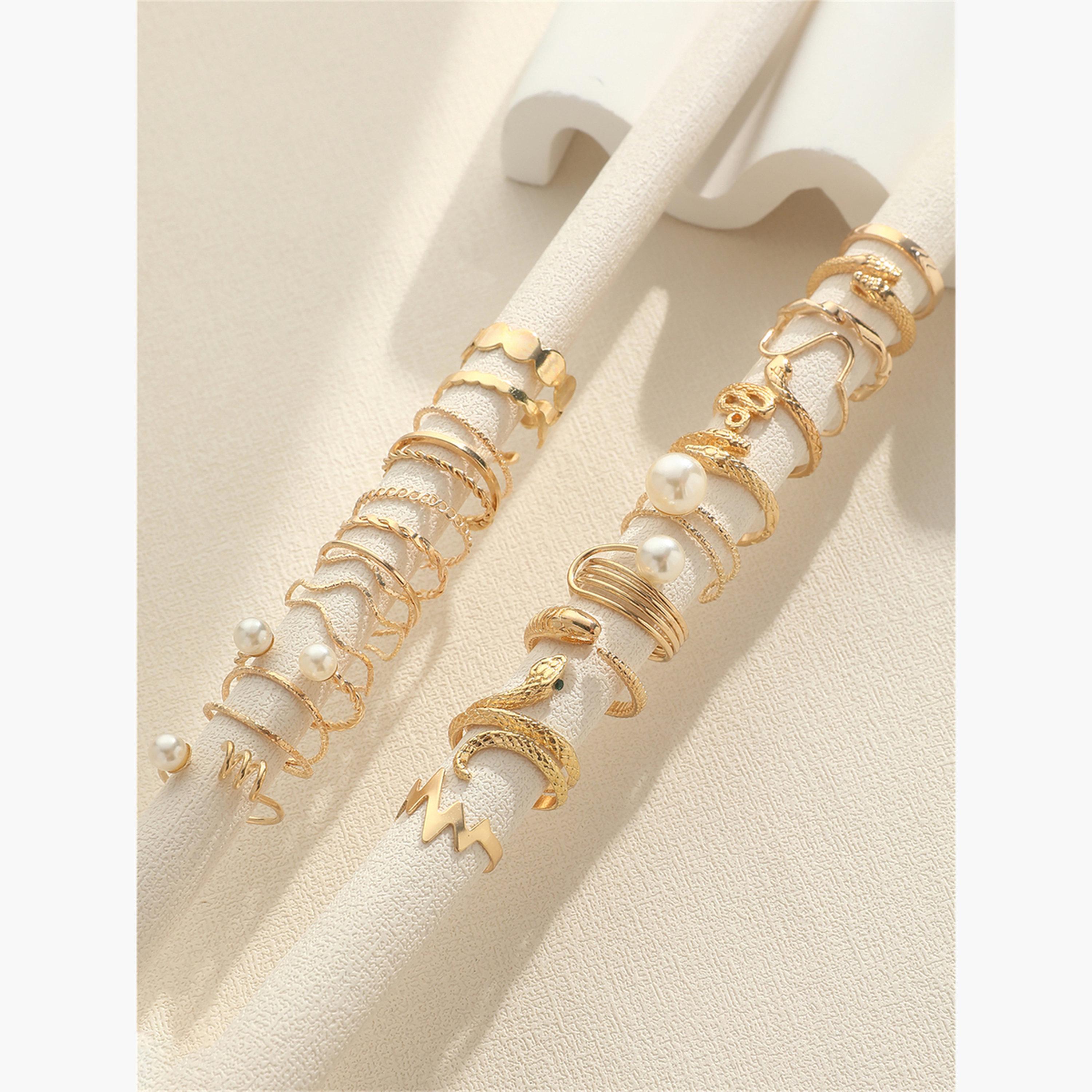 Take Two Women  Set of 23 - Assorted Embellished Rings-women-watchesandjewellery-jewellery-rings-image-6