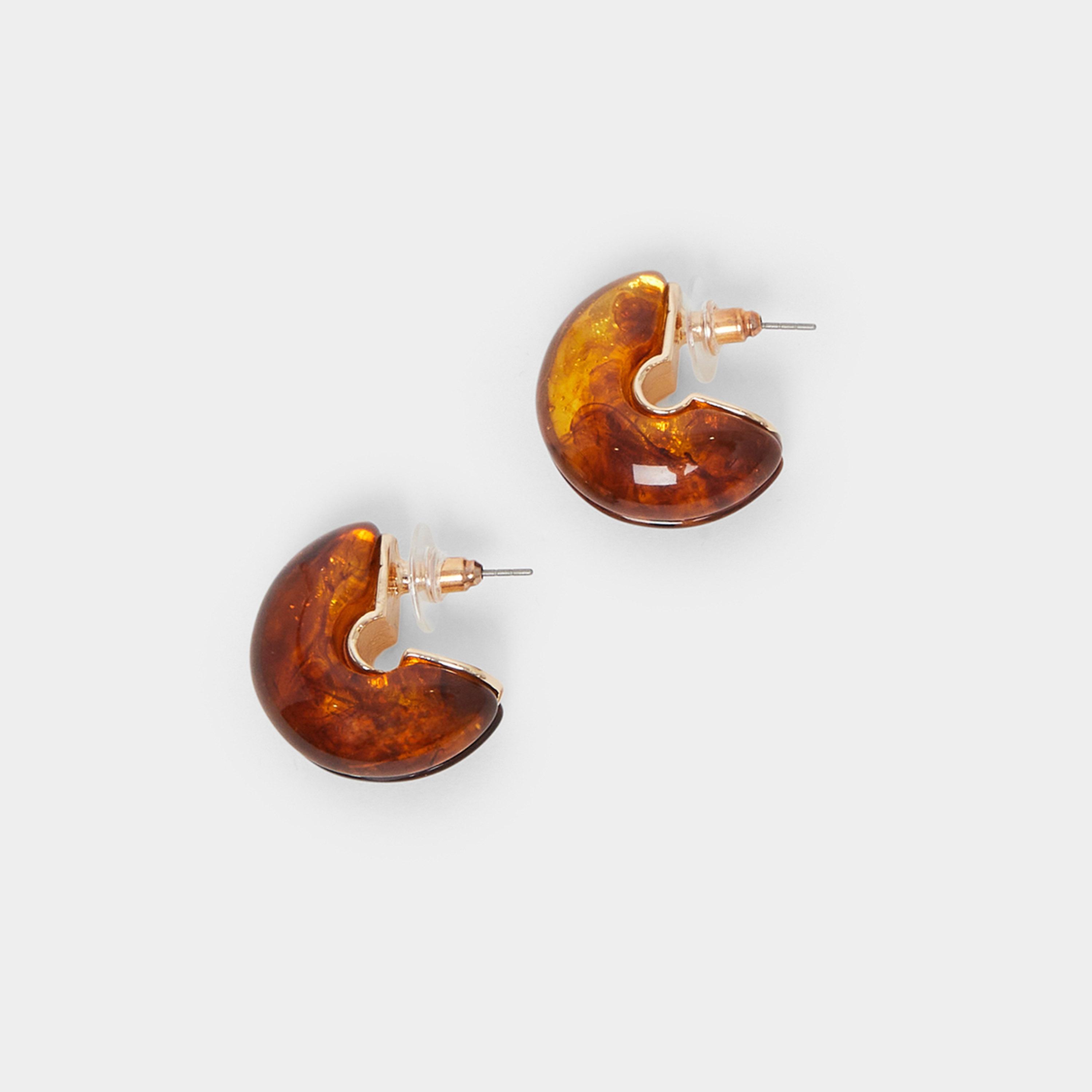 Styli Women Tortoise Earrings-women-watchesandjewellery-jewellery-earrings-image-1