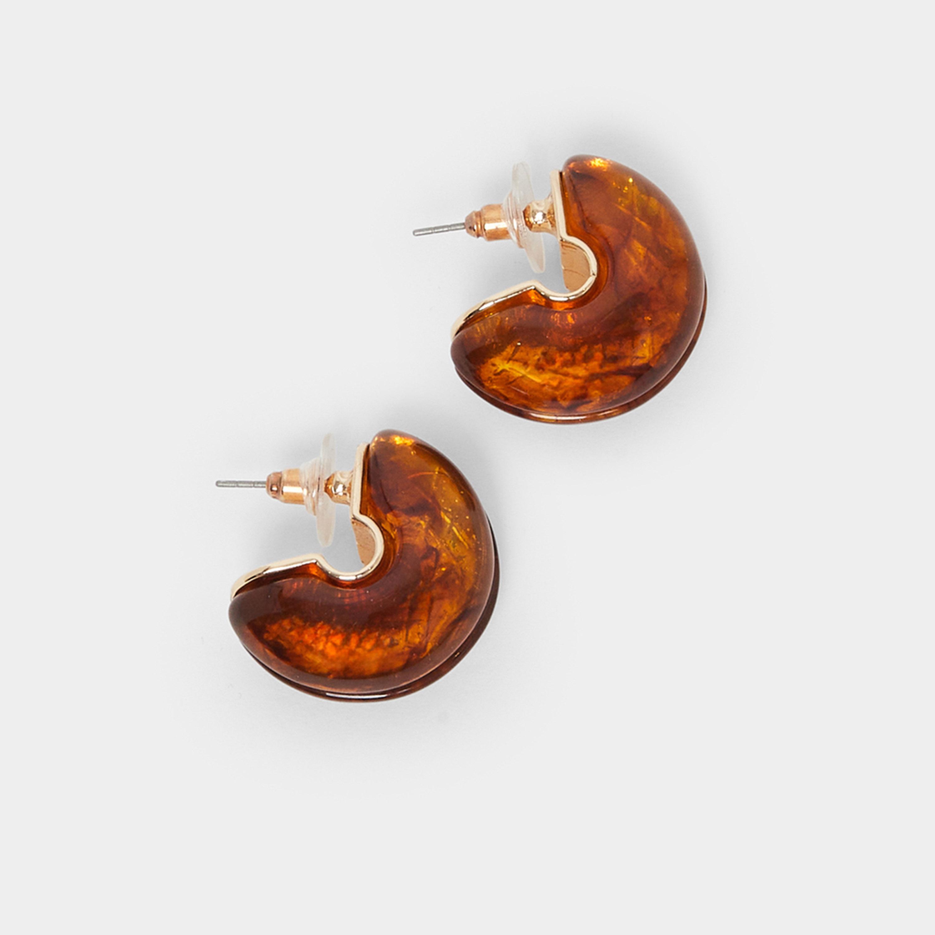 Styli Women Tortoise Earrings-women-watchesandjewellery-jewellery-earrings-image-3