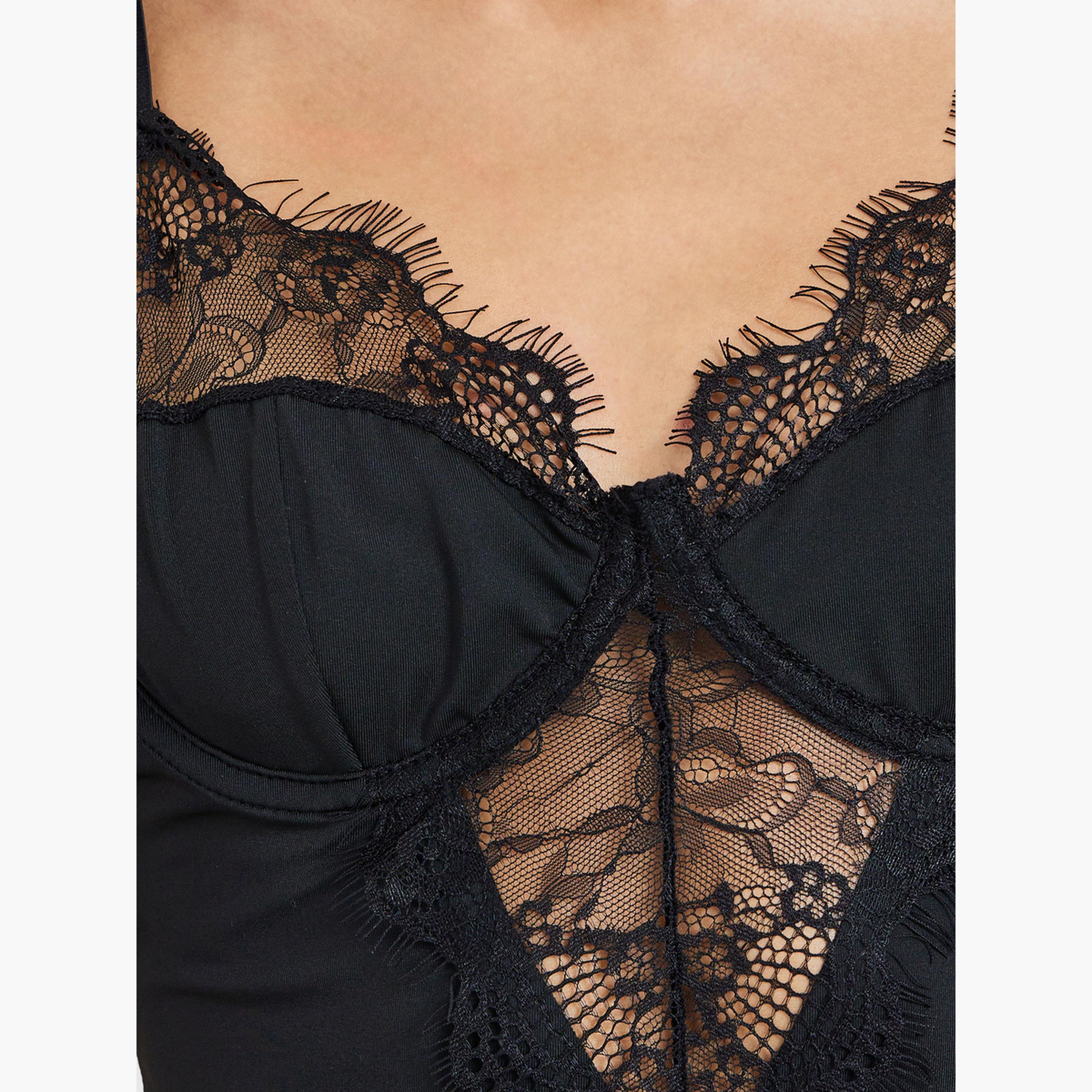 بودي سوت بتفاصيل دانتيل عند الصدر-women-clothing-lingerie-babydollsandbodysuits-image-3