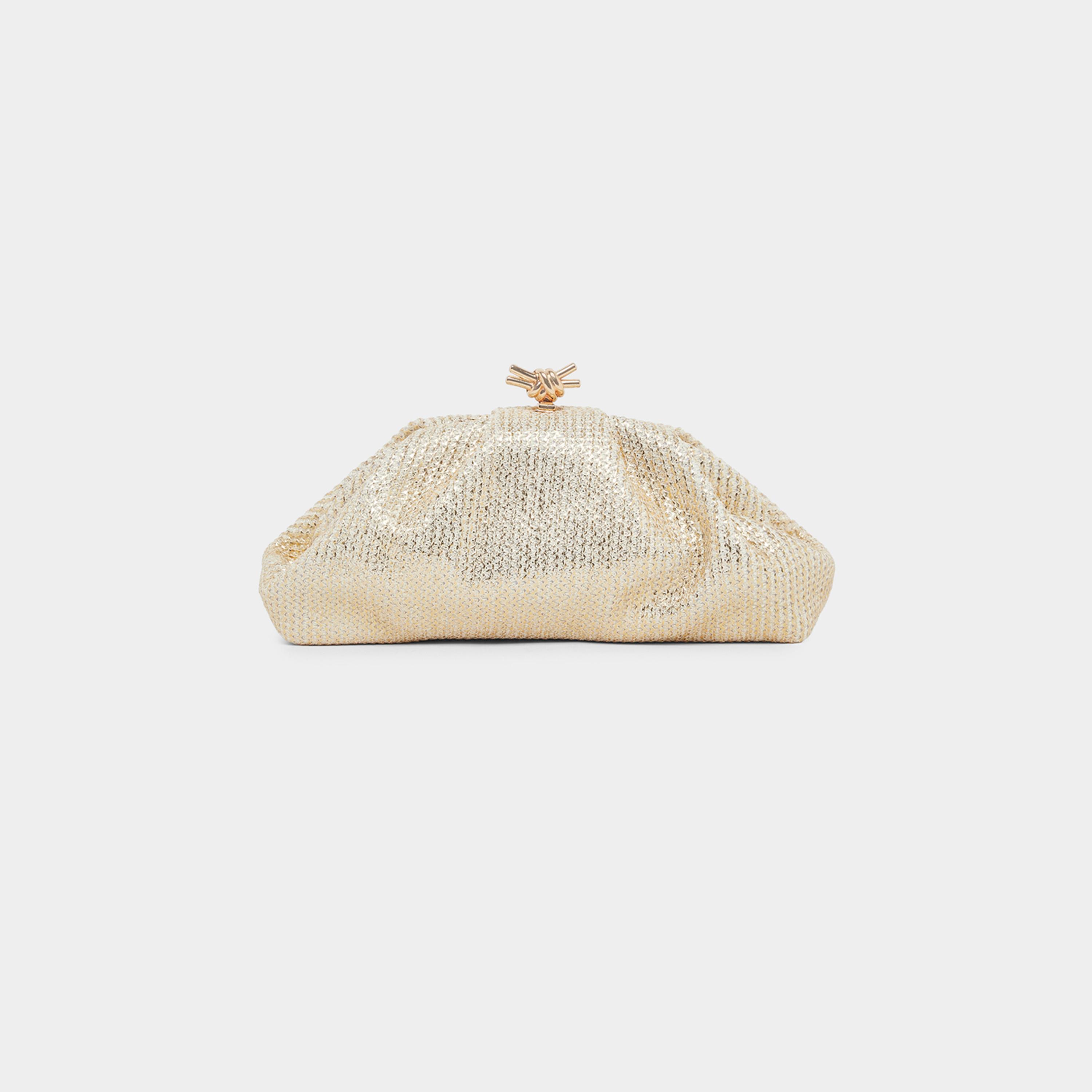 ستايلي - شنطة كلاتش ذهبية بحزام سلسلة-women-bagsandwallets-handbags-image-2