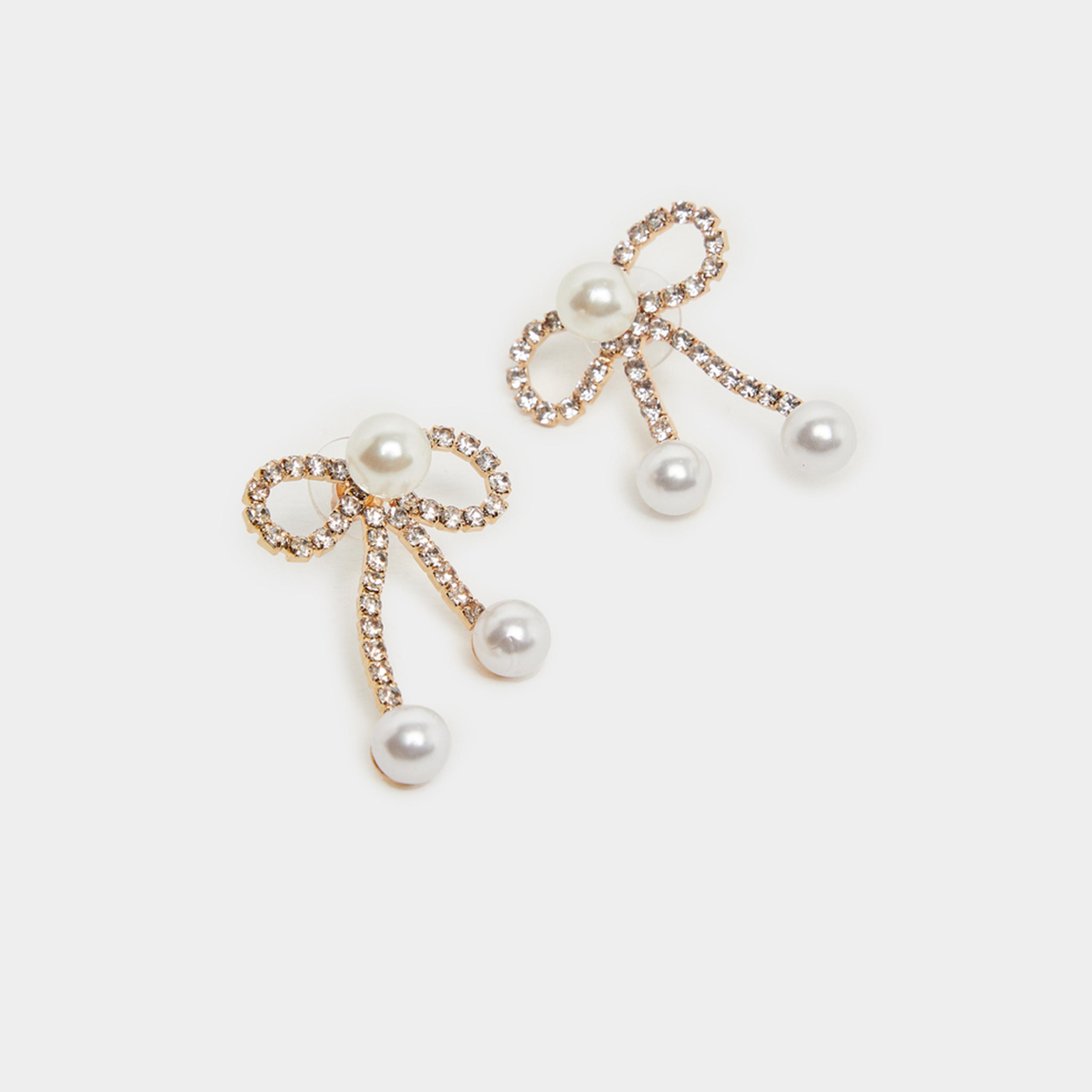 ستايلي - أقراط شريط اللؤلؤ-women-watchesandjewellery-jewellery-earrings-image-3