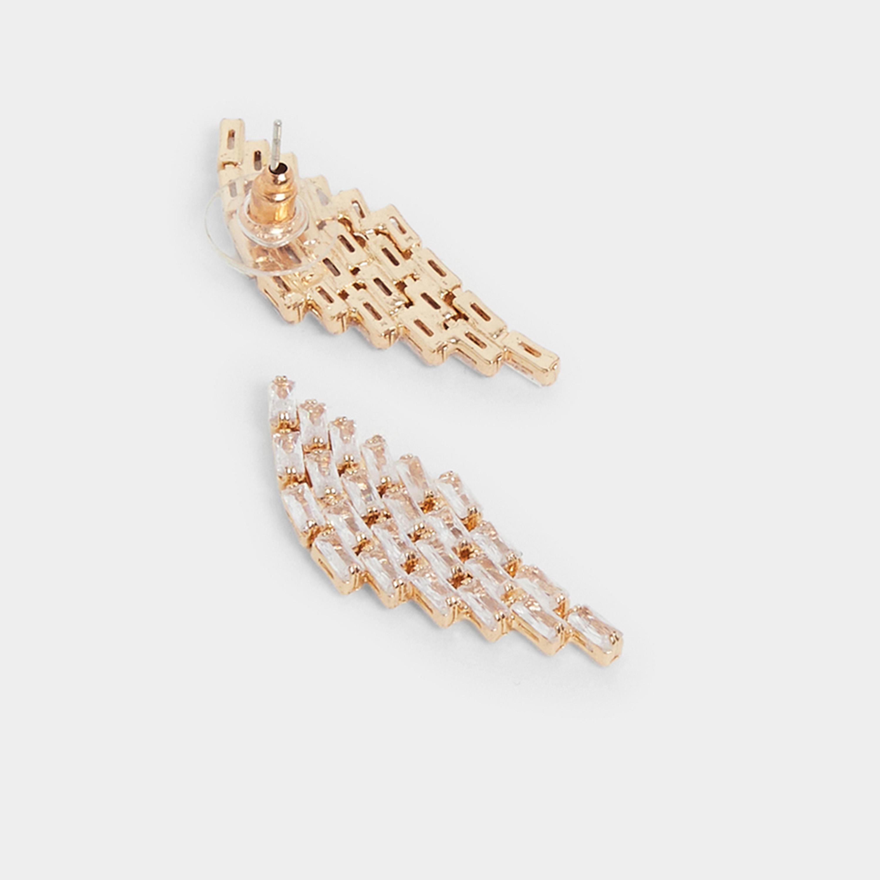 ستايلي - أقراط متدلية مزينة على شكل ماسة-women-watchesandjewellery-jewellery-earrings-image-2