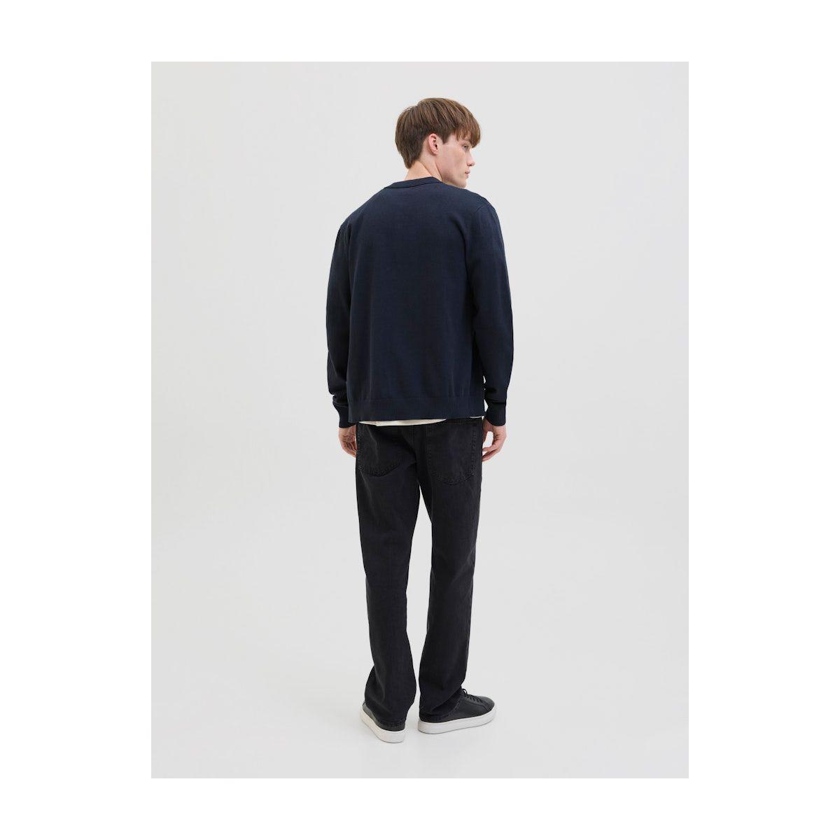 كارديجان محبوك بياقة بولو وسحَّاب غلق-men-clothing-jacketsandblazers-jackets-image-4