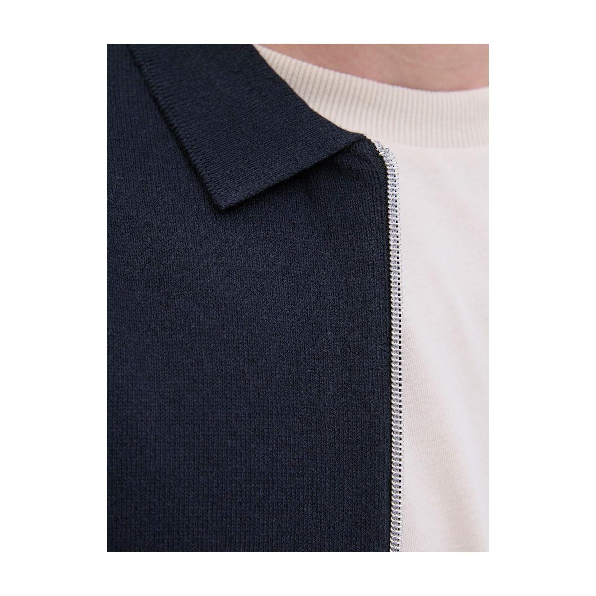 كارديجان محبوك بياقة بولو وسحَّاب غلق-men-clothing-jacketsandblazers-jackets-image-5