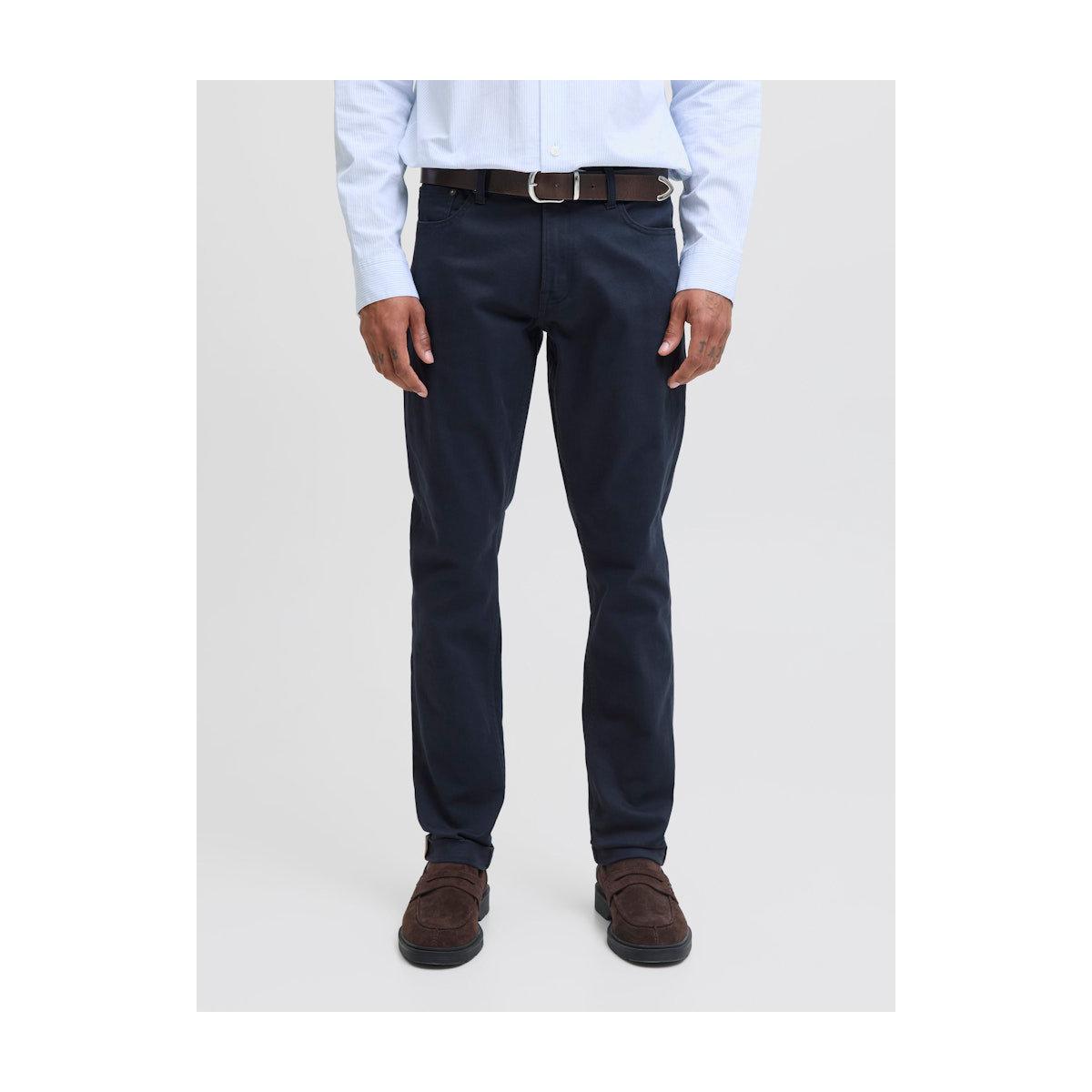 بنطال جينز بخصر متوسط وقصة سليم فيت-men-clothing-bottoms-jeans-image-1