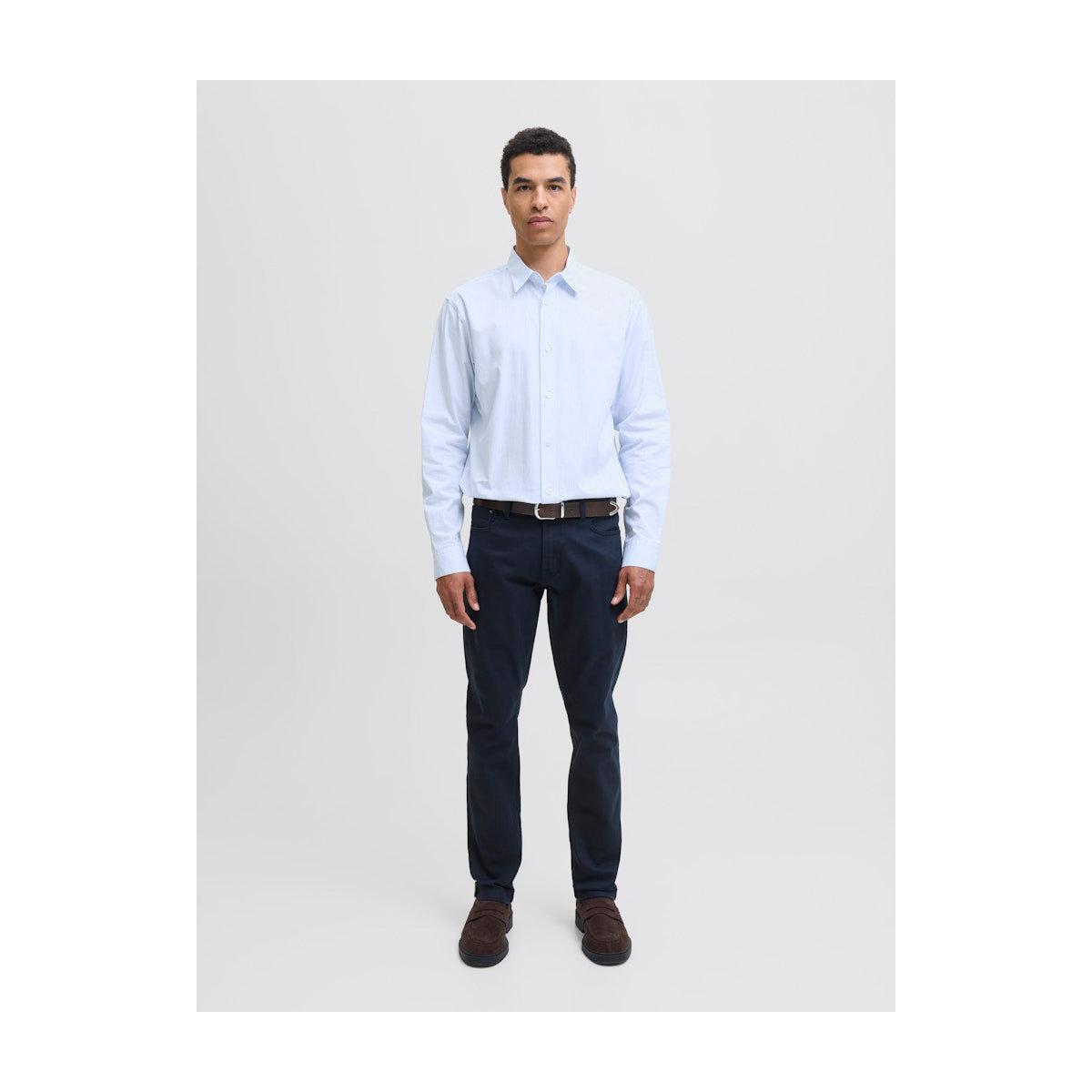 بنطال جينز بخصر متوسط وقصة سليم فيت-men-clothing-bottoms-jeans-image-2