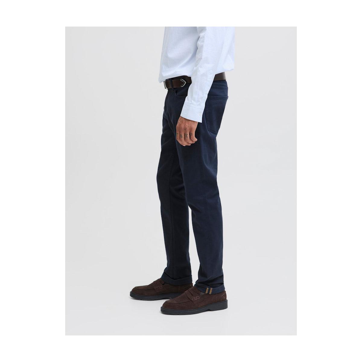 بنطال جينز بخصر متوسط وقصة سليم فيت-men-clothing-bottoms-jeans-image-4