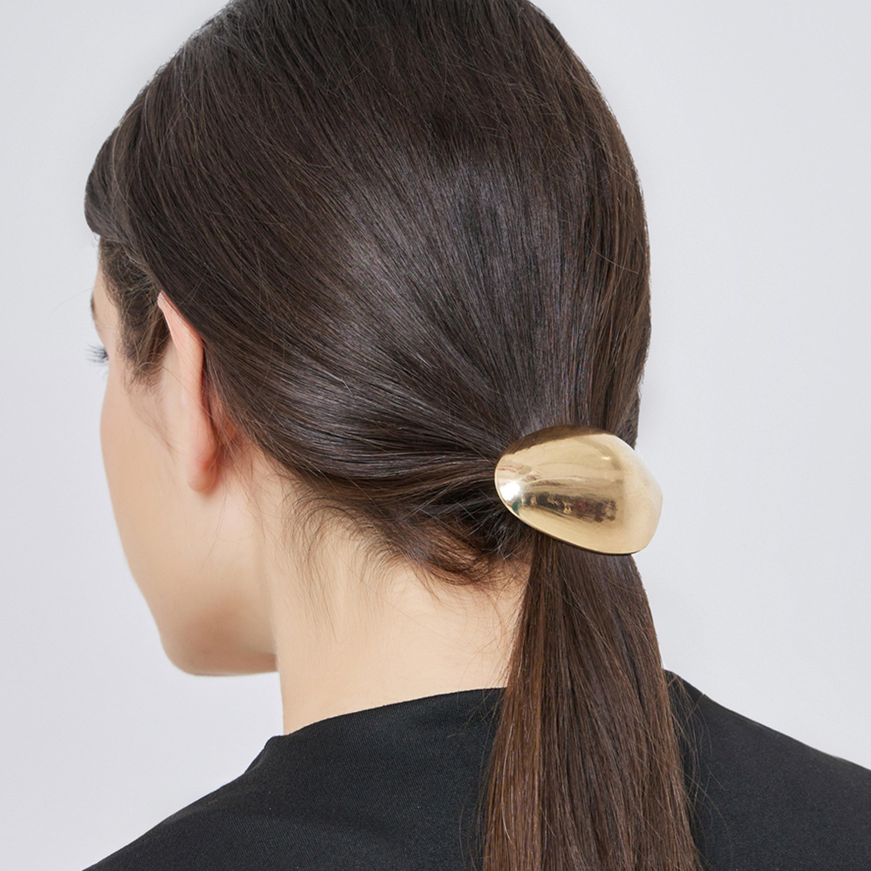 Styli Set of 2 - Metal Knot Hair Ties-women-hairaccessories-bands-image-2