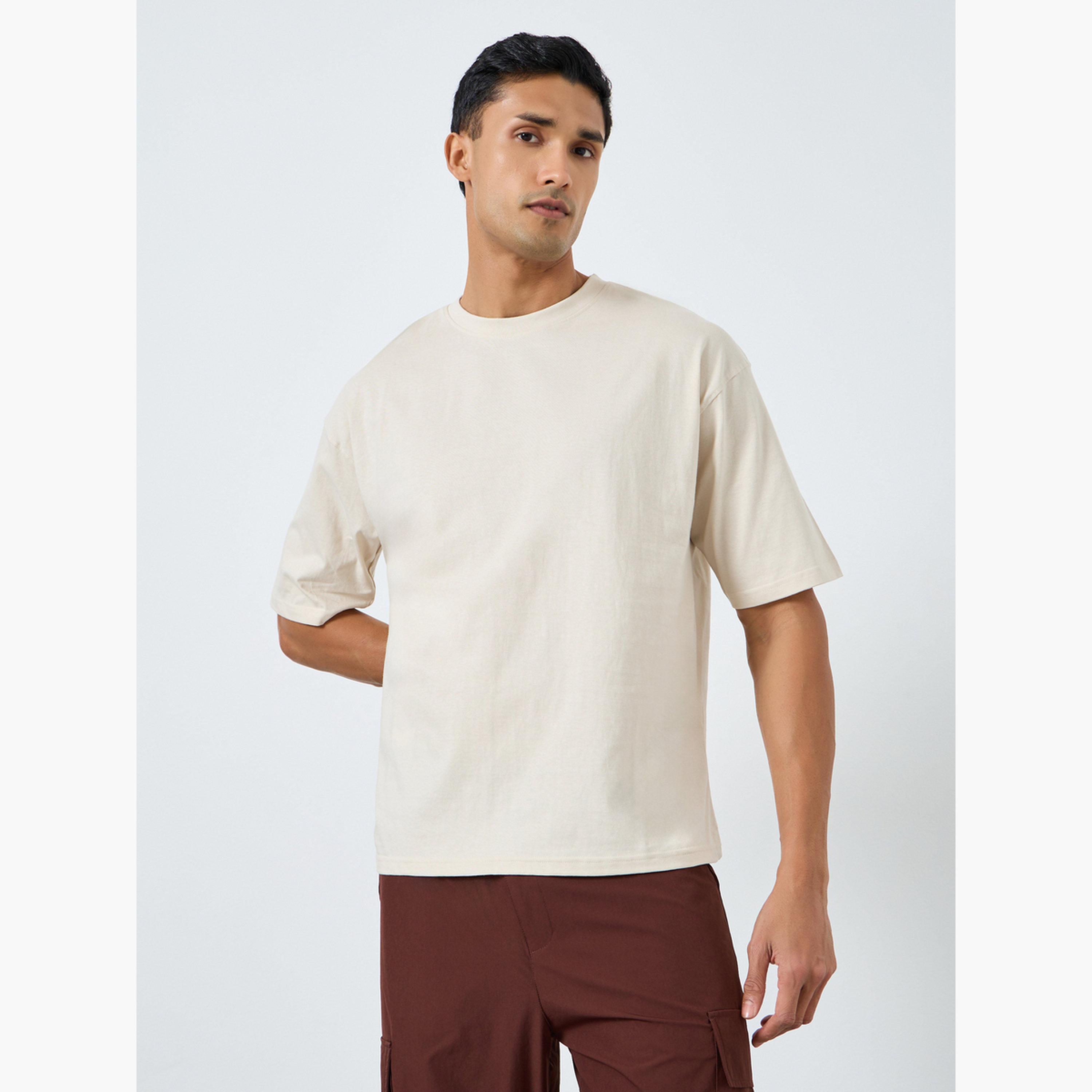 Styli Men Oversized Mountain Puff Print T-Shirt-men-clothing-tshirtsandpolos-tshirts-image-1