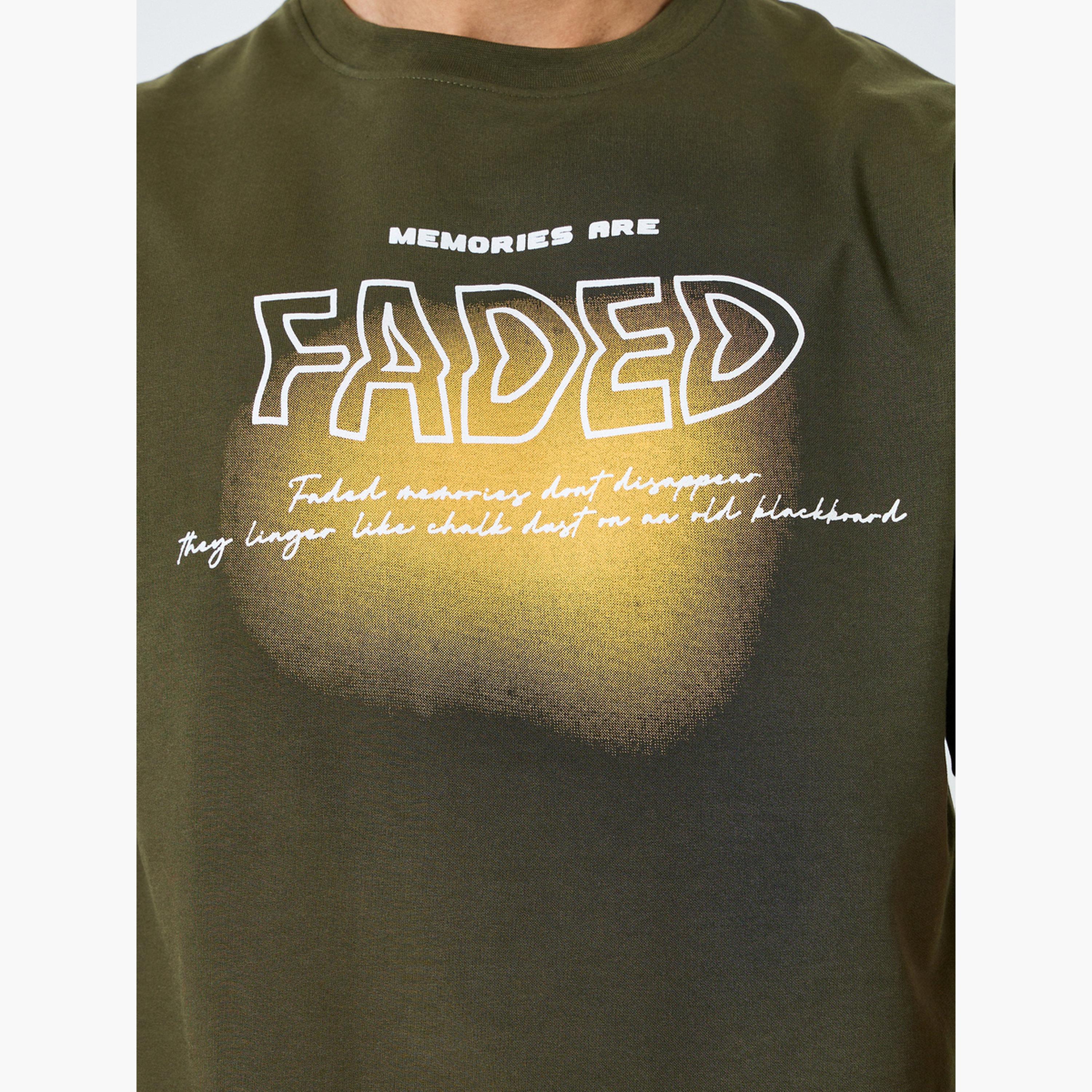 Styli Men Olive Green T-Shirt and Trousers Co-Ords-men-clothing-coordsets-image-4