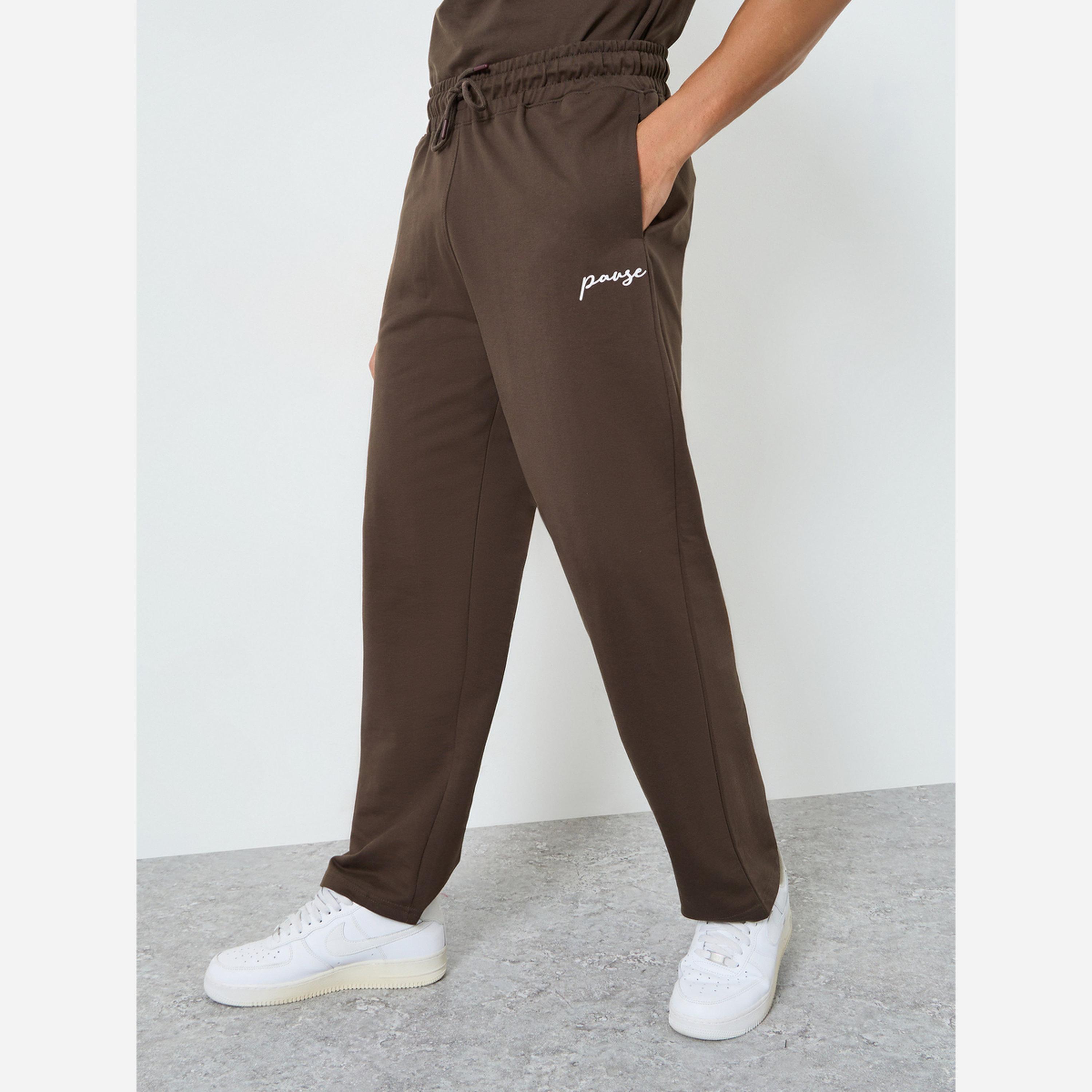 Styli Men Relaxed Fit T-Shirt and Joggers Co-Ords-men-clothing-coordsets-image-5
