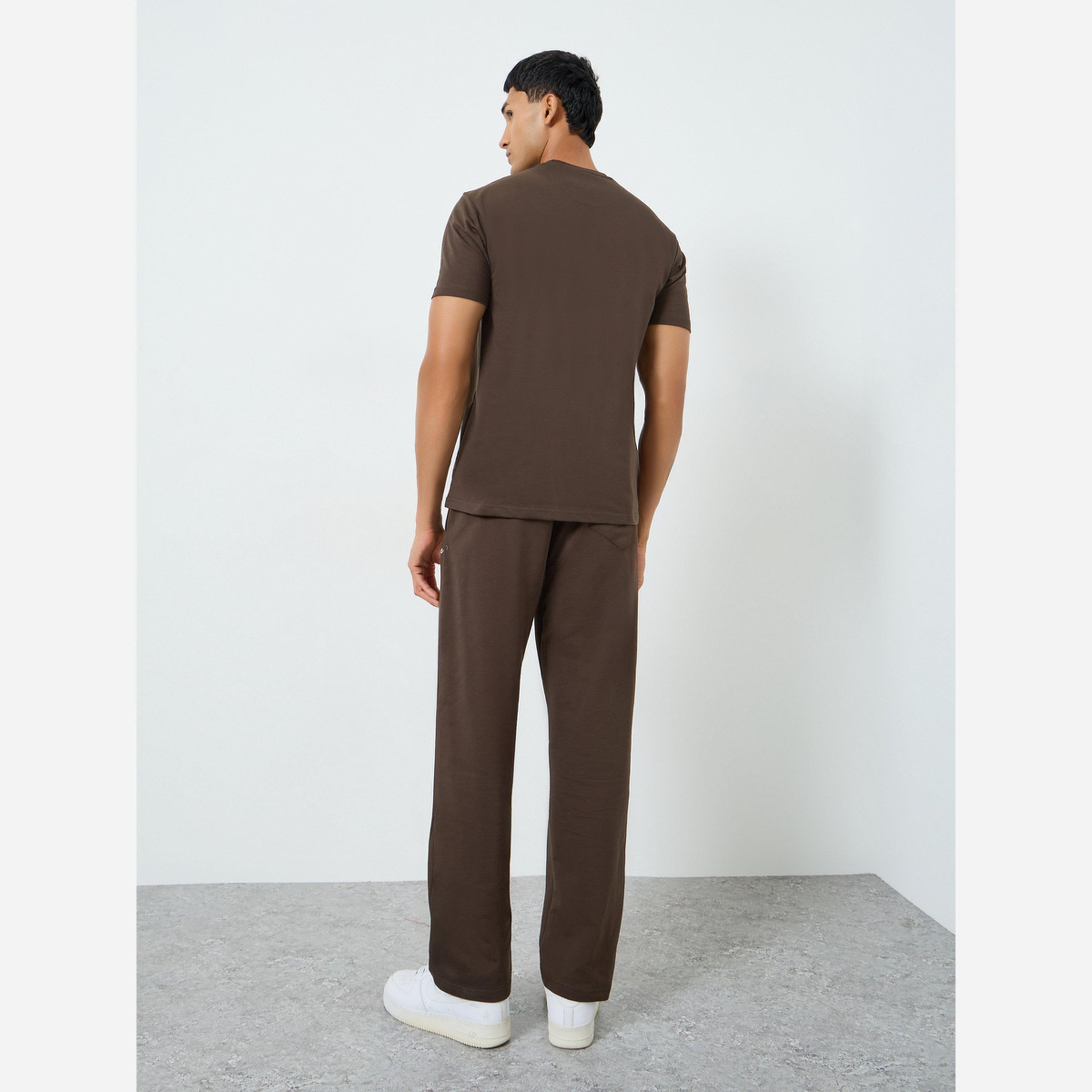 Styli Men Relaxed Fit T-Shirt and Joggers Co-Ords-men-clothing-coordsets-image-6