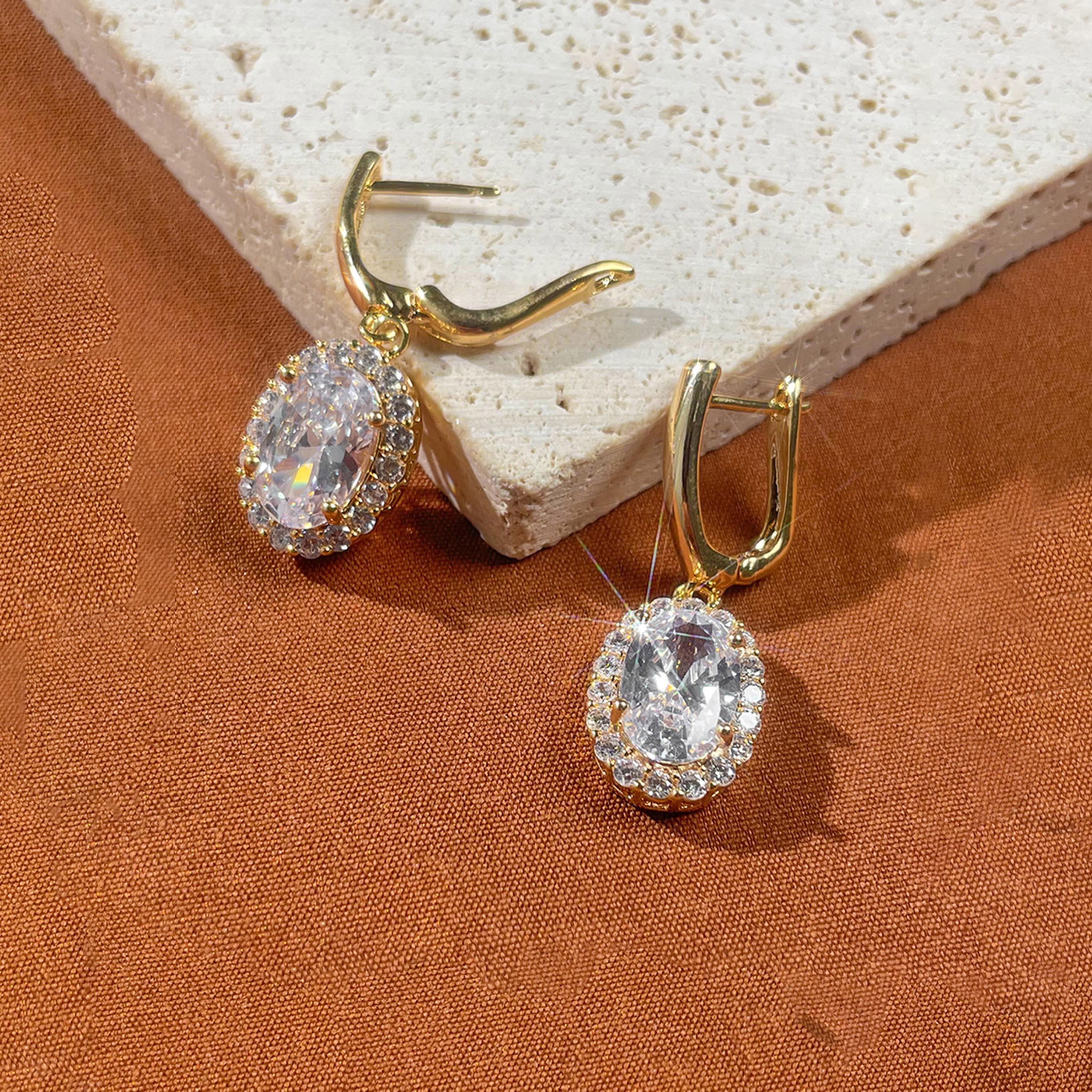 Take Two Silver Embellished Drop Earrings-women-watchesandjewellery-jewellery-earrings-image-3