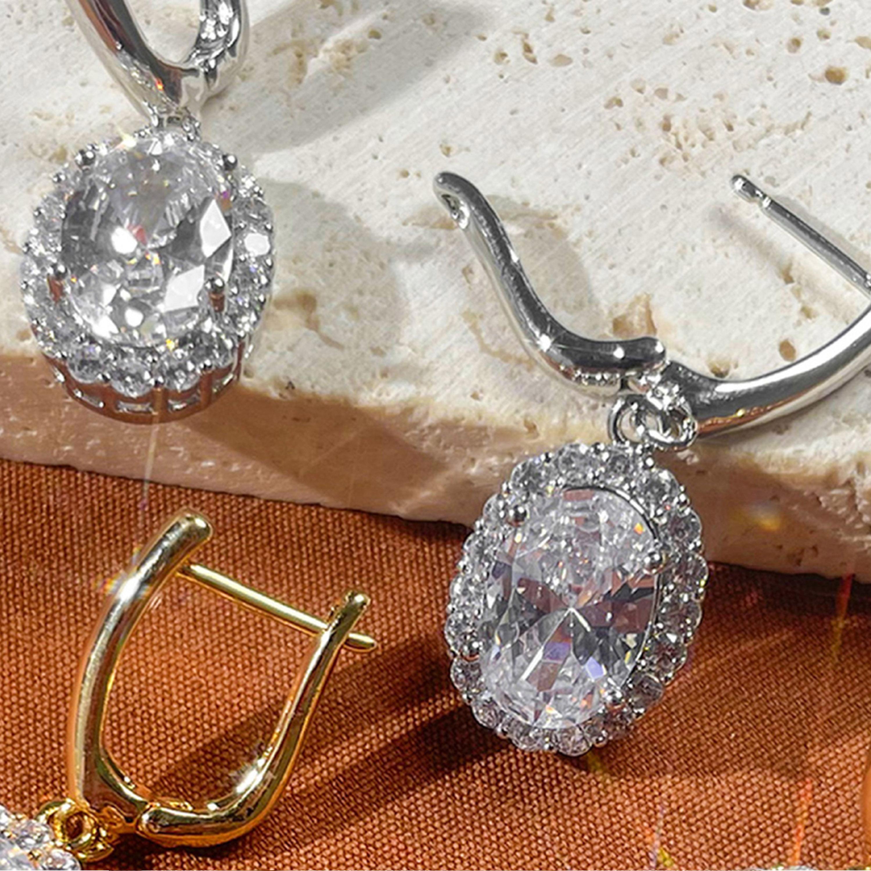 تيك تو - أقراط متدلية مزينة بالفضة-women-watchesandjewellery-jewellery-earrings-image-4