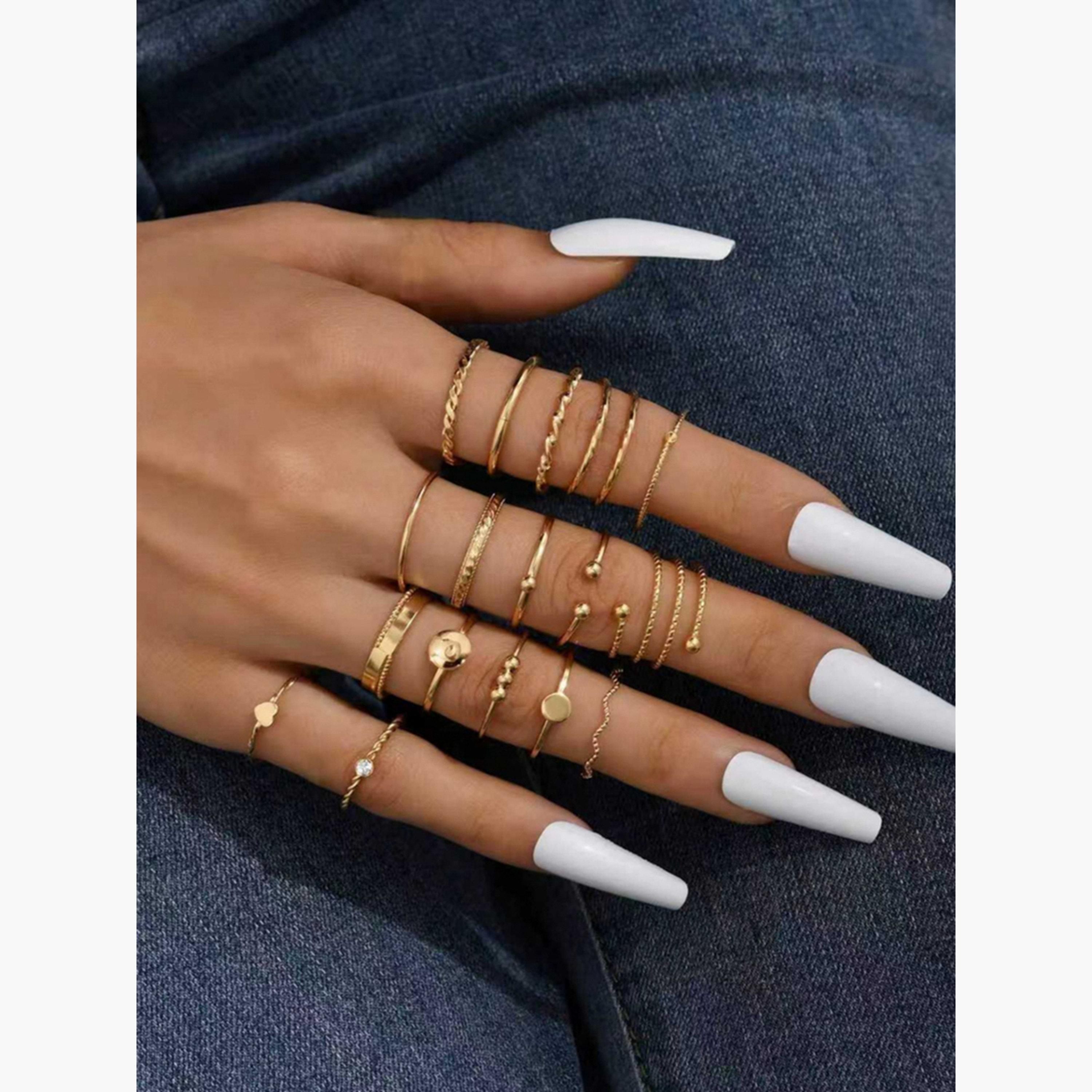 Take Two Women  Set of 17 - Assorted Stackable Rings-women-watchesandjewellery-jewellery-rings-image-2