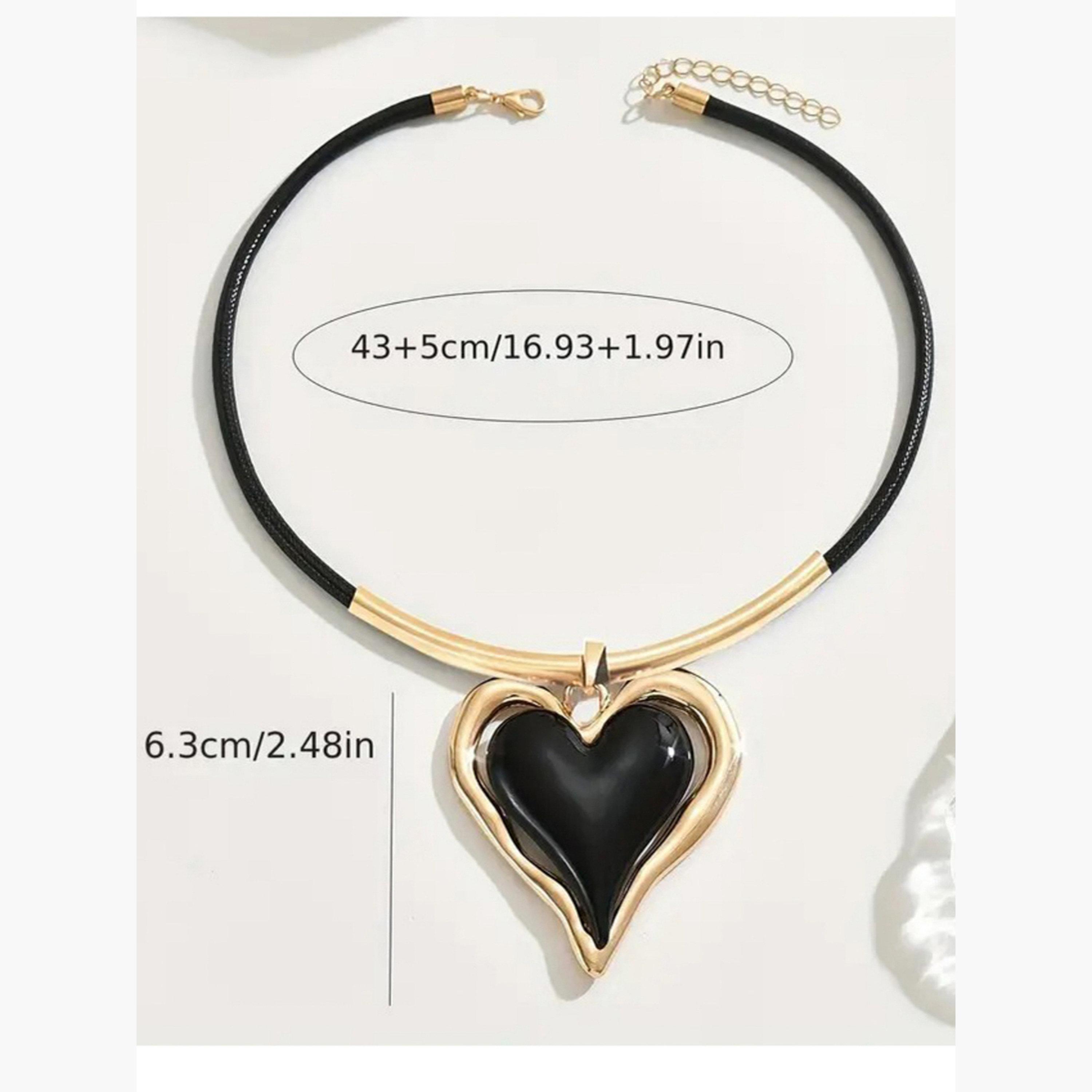 تيك تو - قلادة على شكل قلب-women-watchesandjewellery-jewellery-necklacesandpendants-image-4