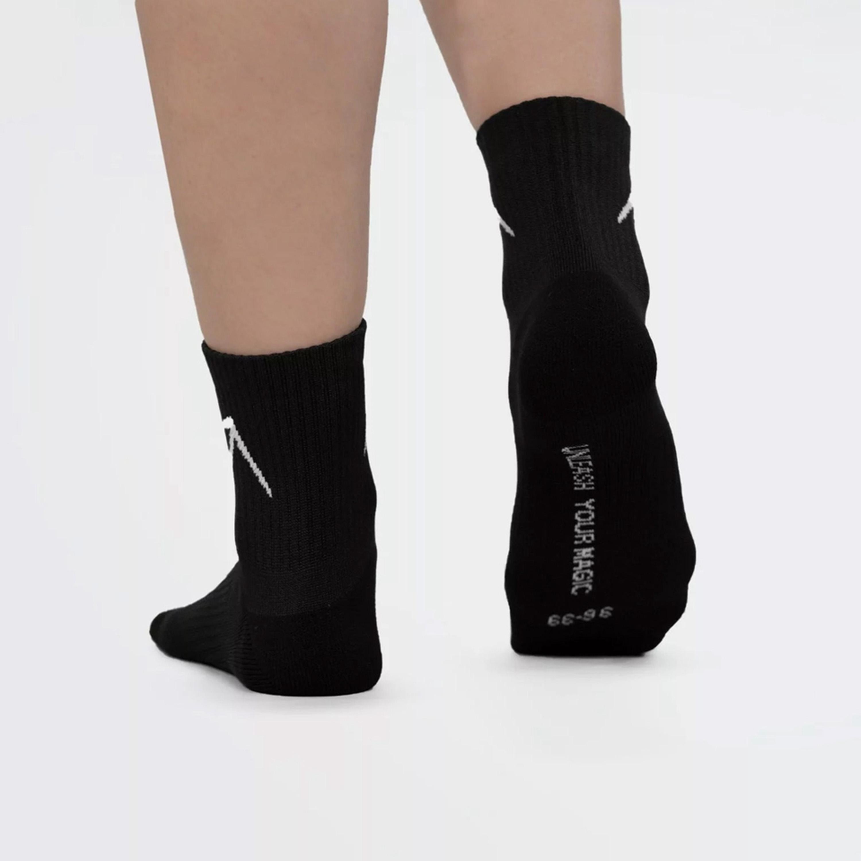 ويزارد × ستايلي - جوارب بطول الكاحل لون اسود اللون دراي تاتش - 3 قطع-women-socksandstockings-image-2