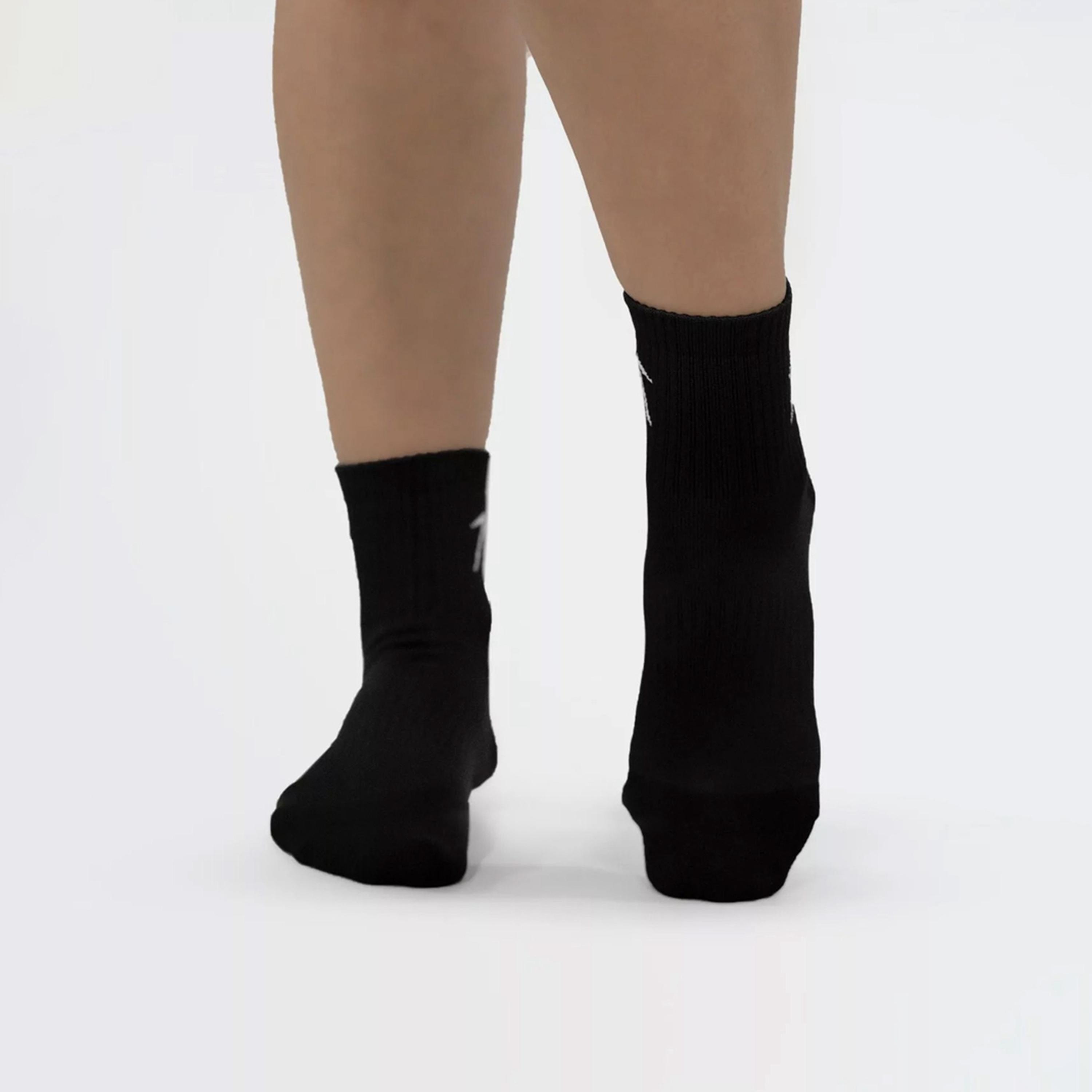 Wizard X Styli Pack of 3 - Black Short Crew Dry Touch Socks-women-socksandstockings-image-5