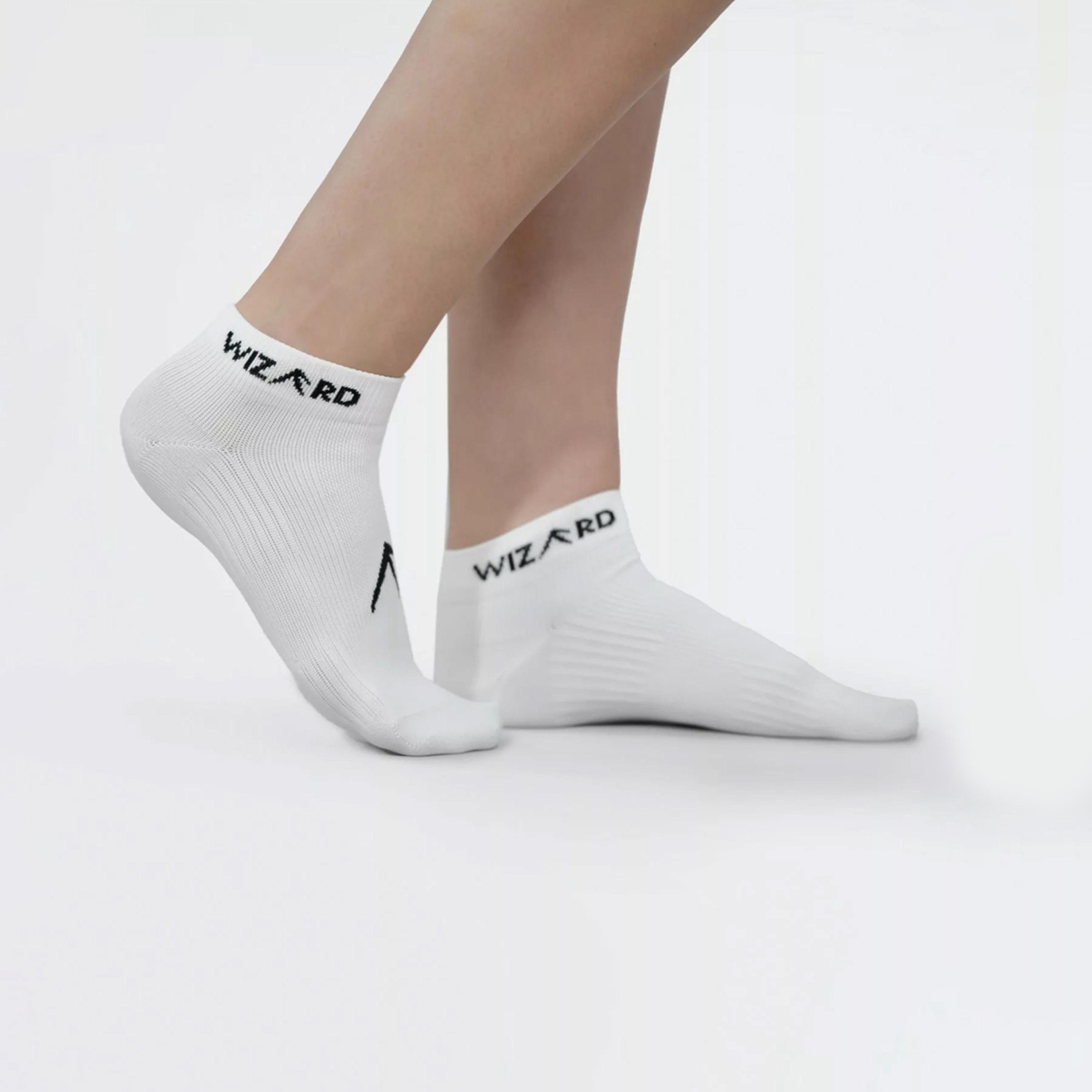 Wizard X Styli Pack of 3 - White Ankle Dry Touch Socks-women-socksandstockings-image-1