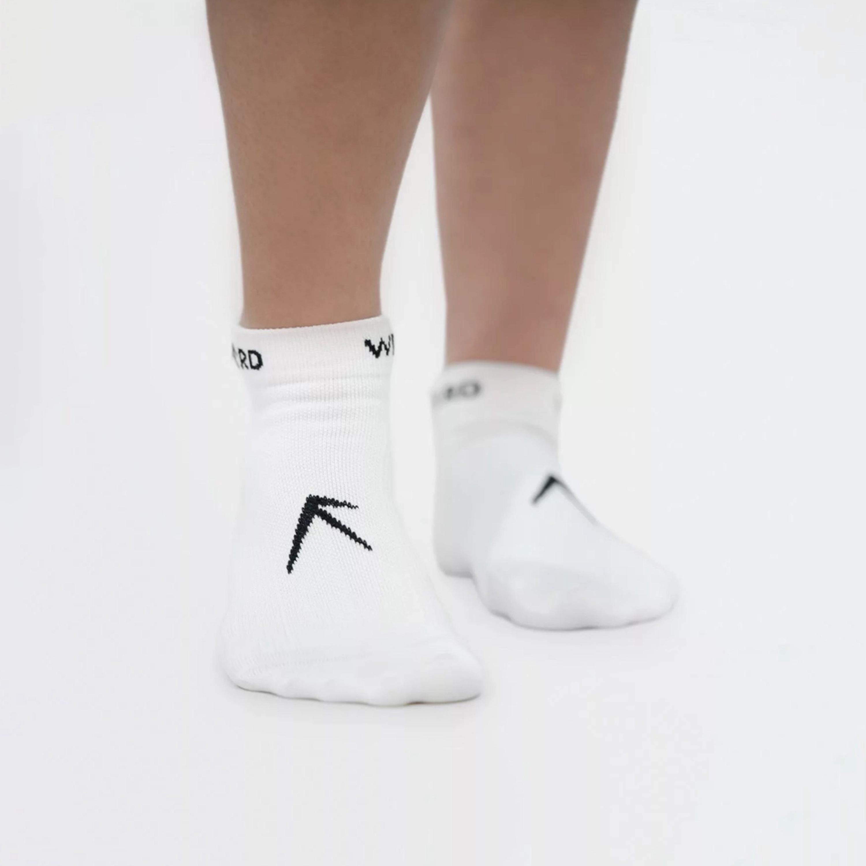 ويزارد × ستايلي - جوارب بيضاء للكاحل دراي تاتش - 3 قطع-women-socksandstockings-image-2