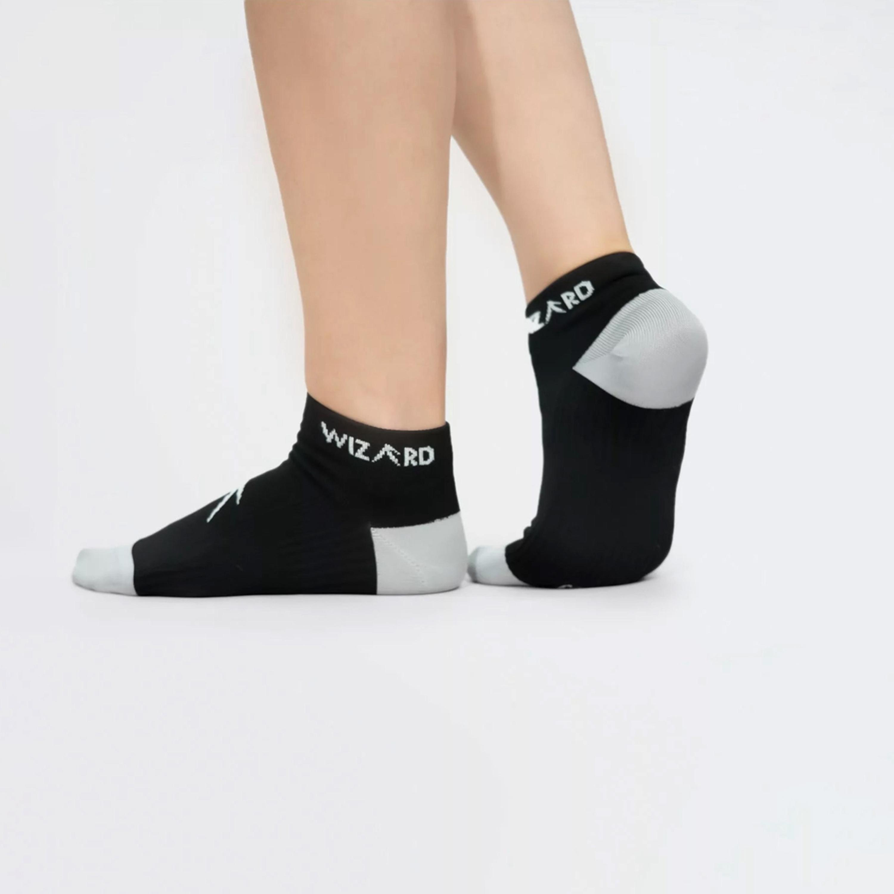Wizard X Styli Pack of 3 - Black Logo Detail Socks-women-socksandstockings-image-1
