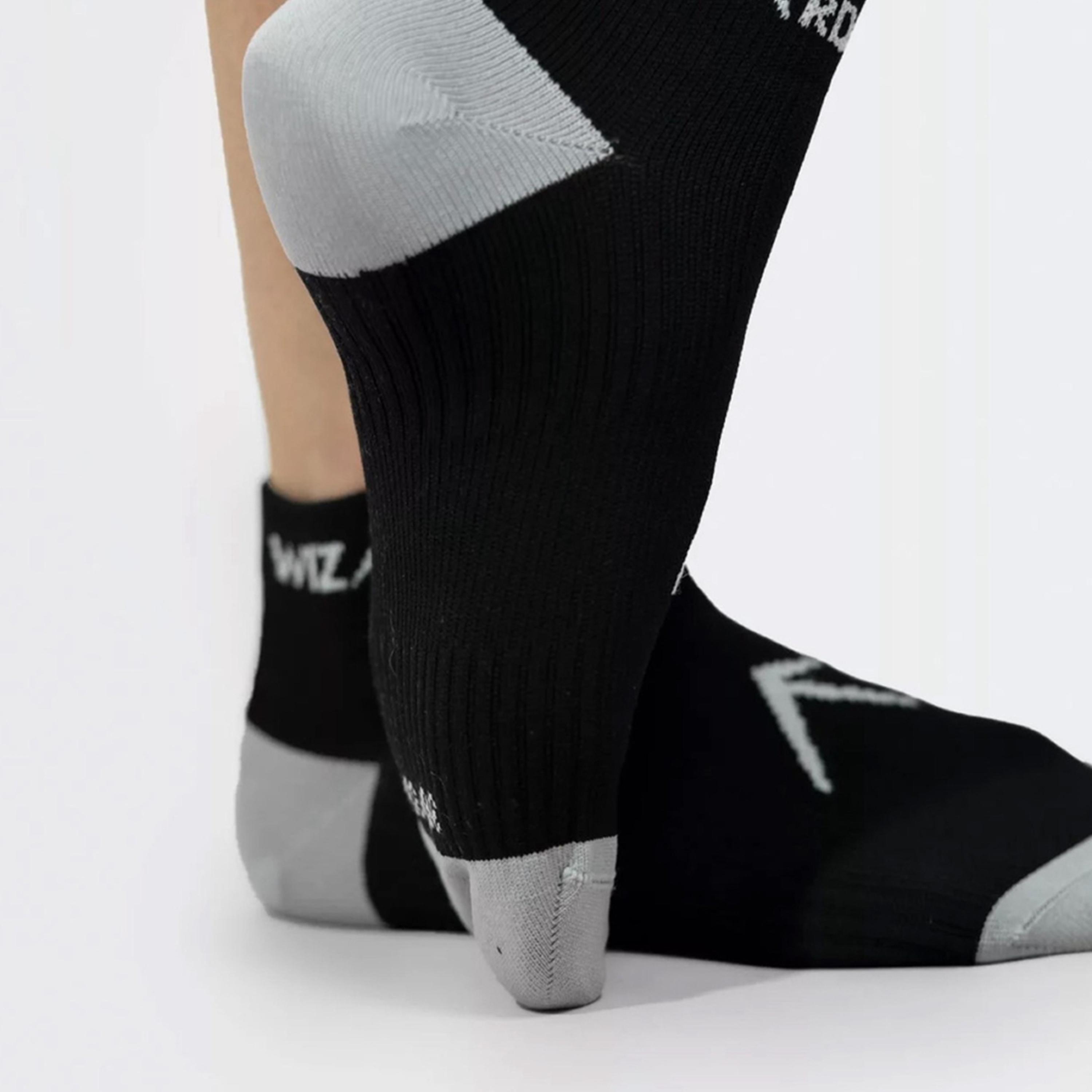 Wizard X Styli Pack of 3 - Black Logo Detail Socks-women-socksandstockings-image-3