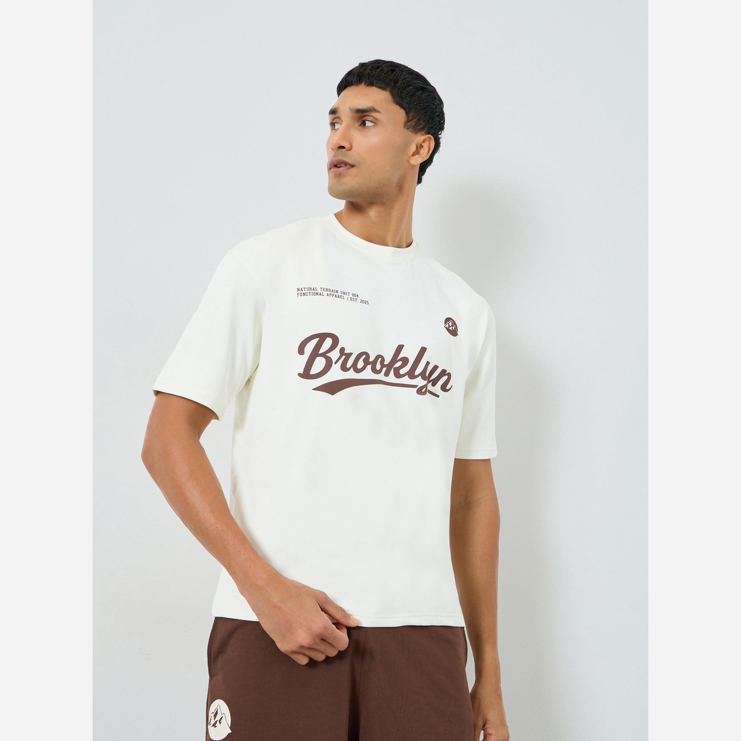 Styli Men Oversized Printed T-Shirt and Shorts Co-Ords-men-clothing-coordsets-image-2