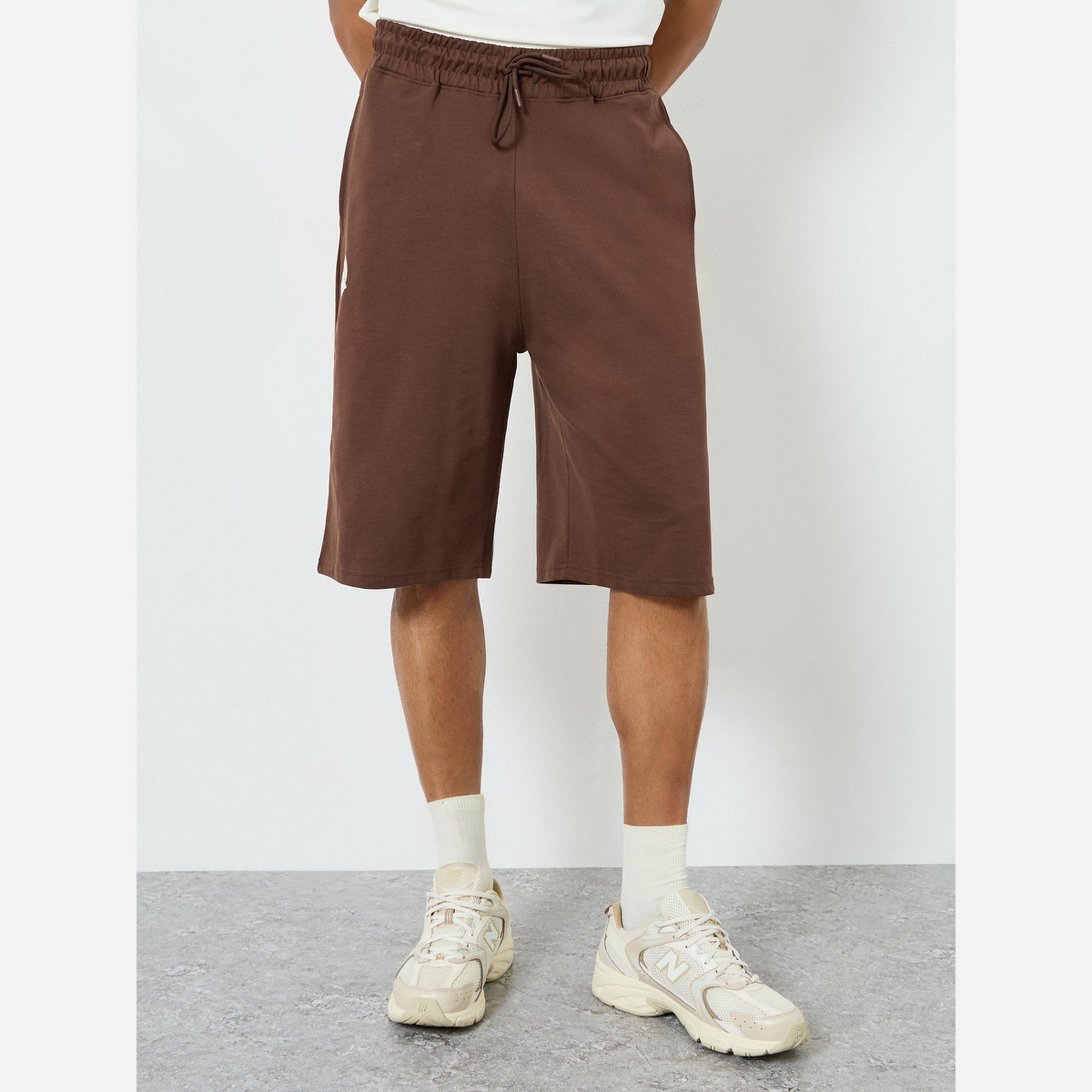 Styli Men Oversized Printed T-Shirt and Shorts Co-Ords-men-clothing-coordsets-image-4