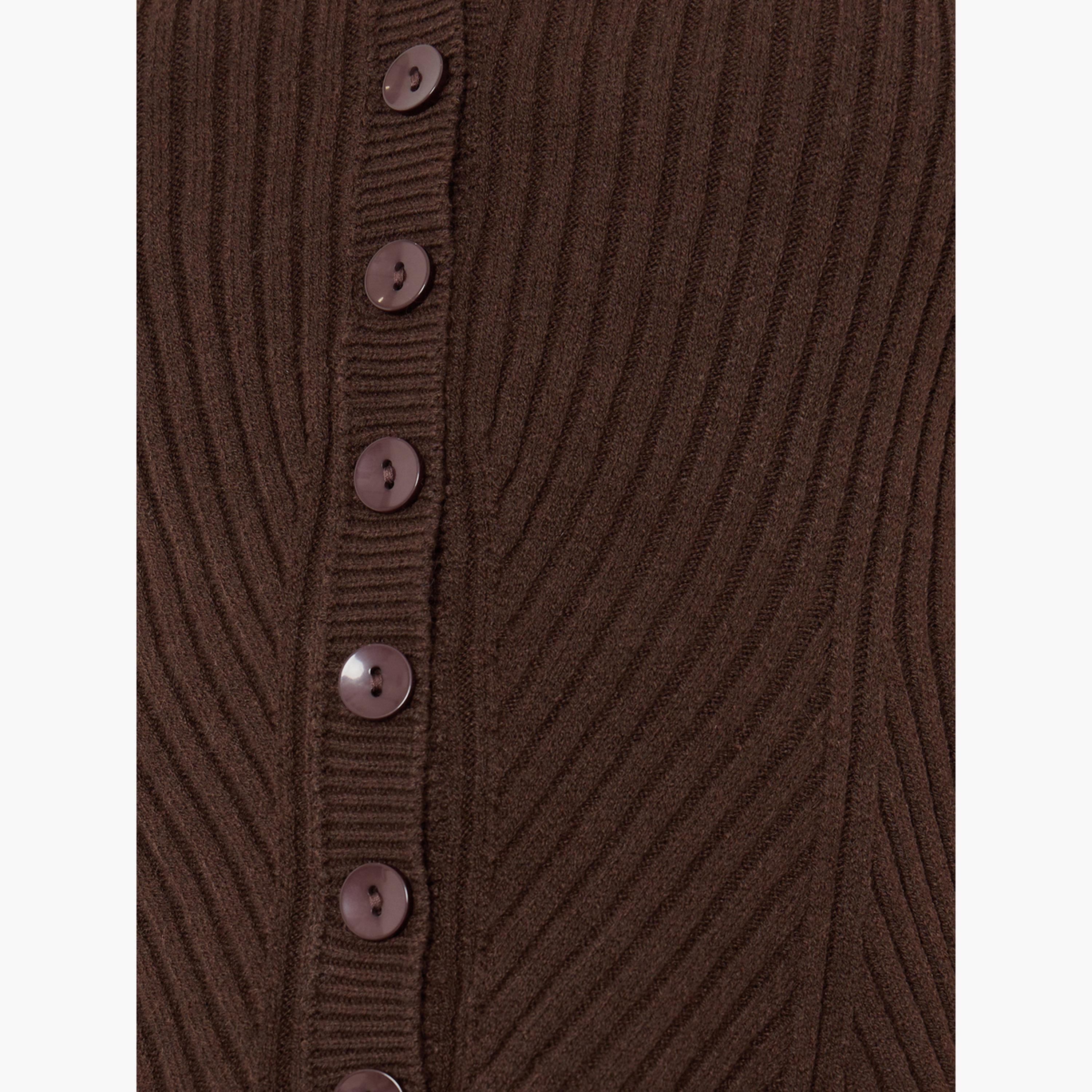 ستايلي - صدرية بدون أكمام بني-women-winterwear-coatsandjackets-waistcoats-image-4