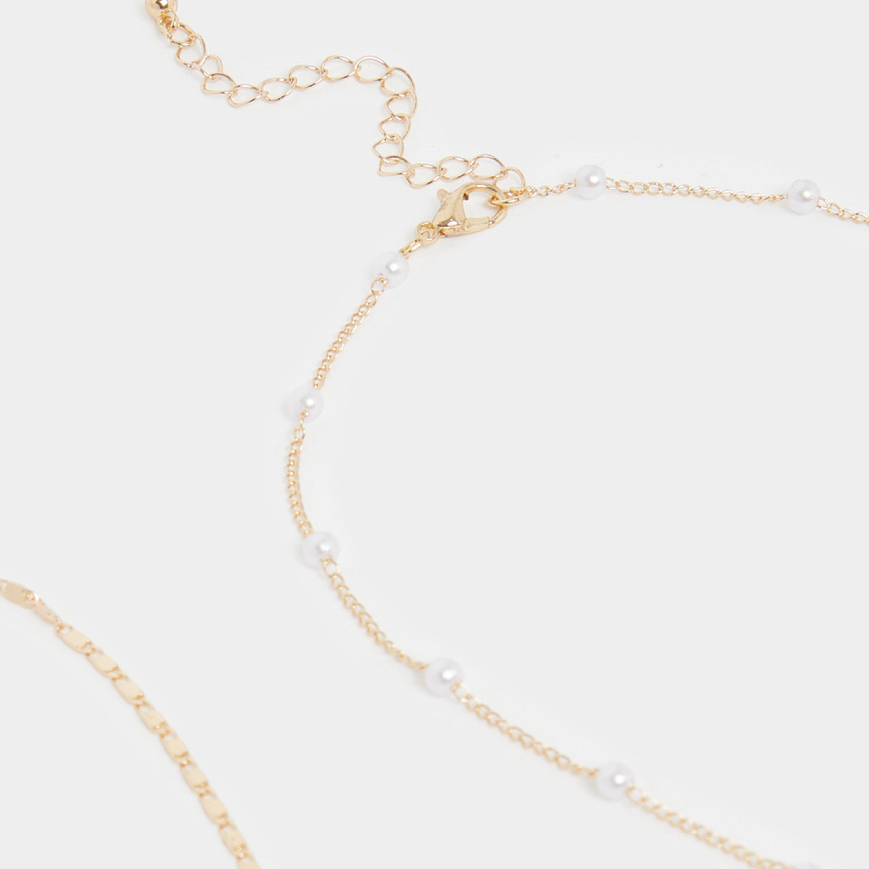 ستايلي - مجموعة من 4 قلادات سلسلة متنوعة-women-watchesandjewellery-jewellery-necklacesandpendants-image-3