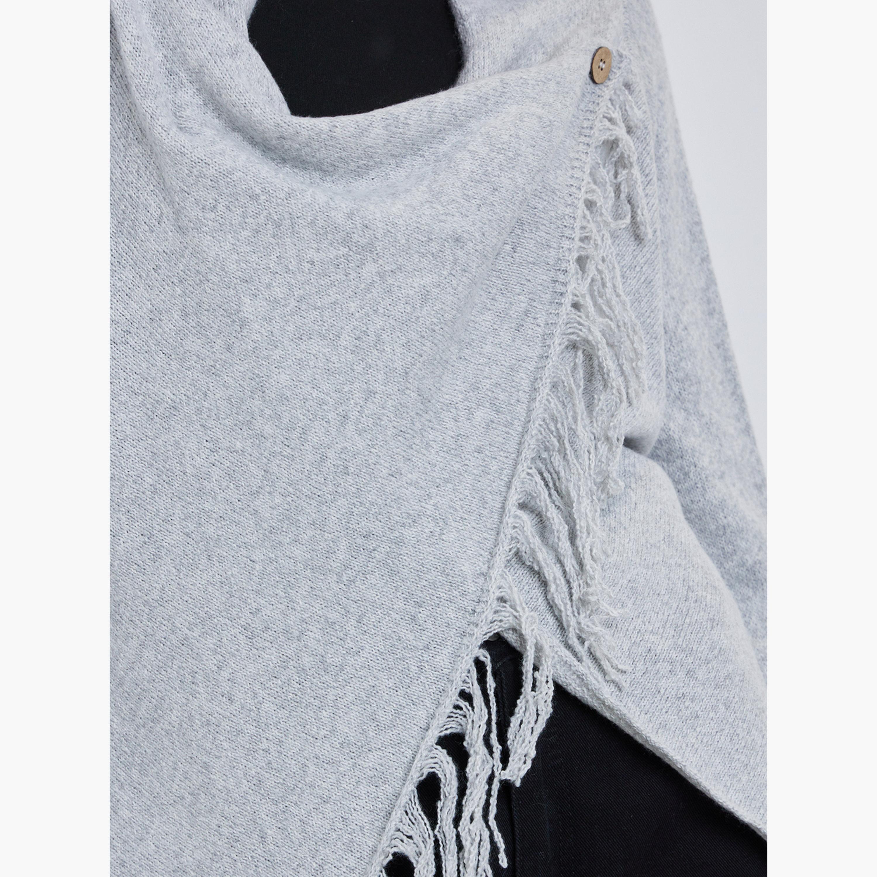 Styli Grey Wrap Cardigan with Fringes-women-clothing-cardigansandjumpers-jumpers-image-4