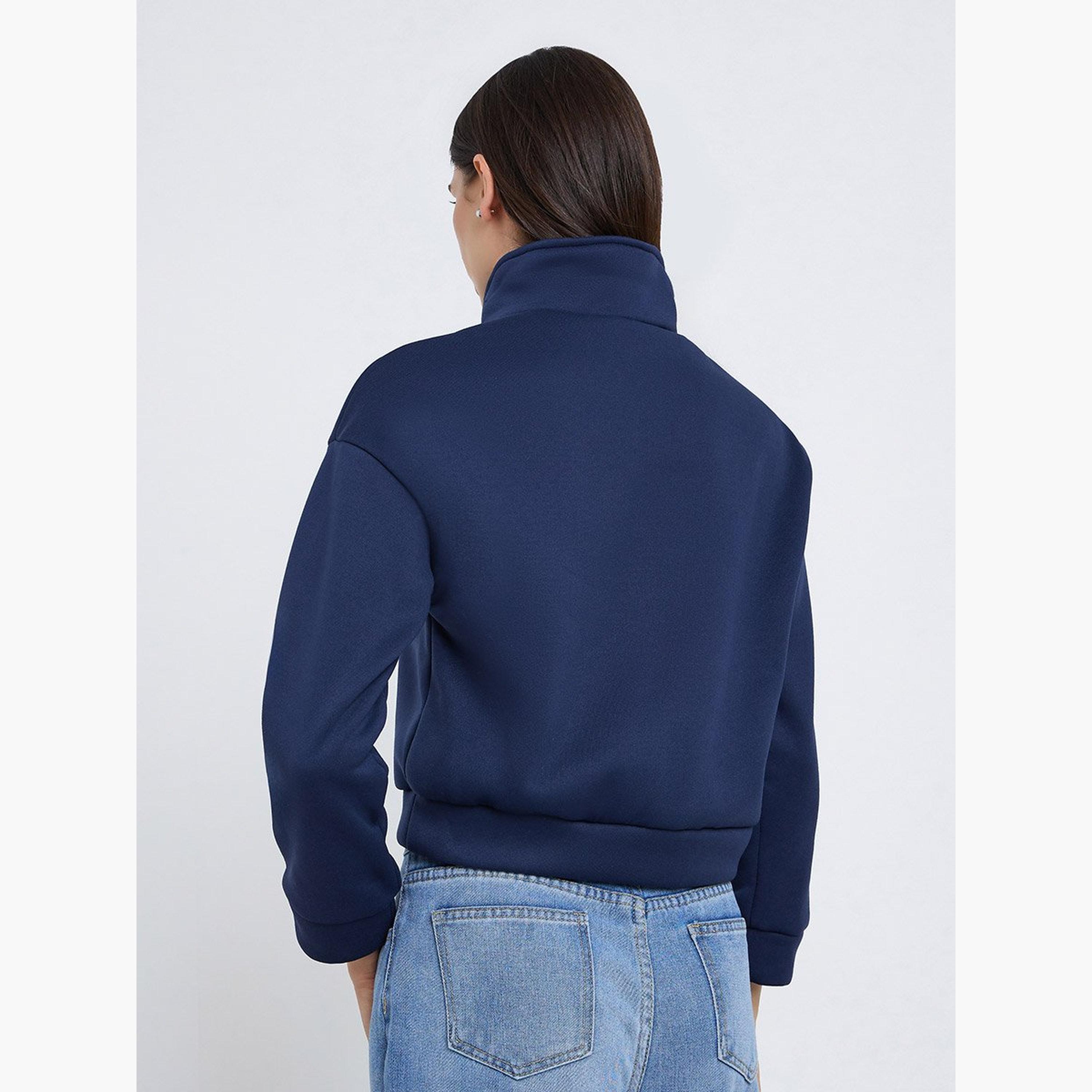 Styli Solid High Neck Long Sleeves Women's Sweatshirt-women-clothing-hoodiesandsweatshirts-sweatshirts-image-4