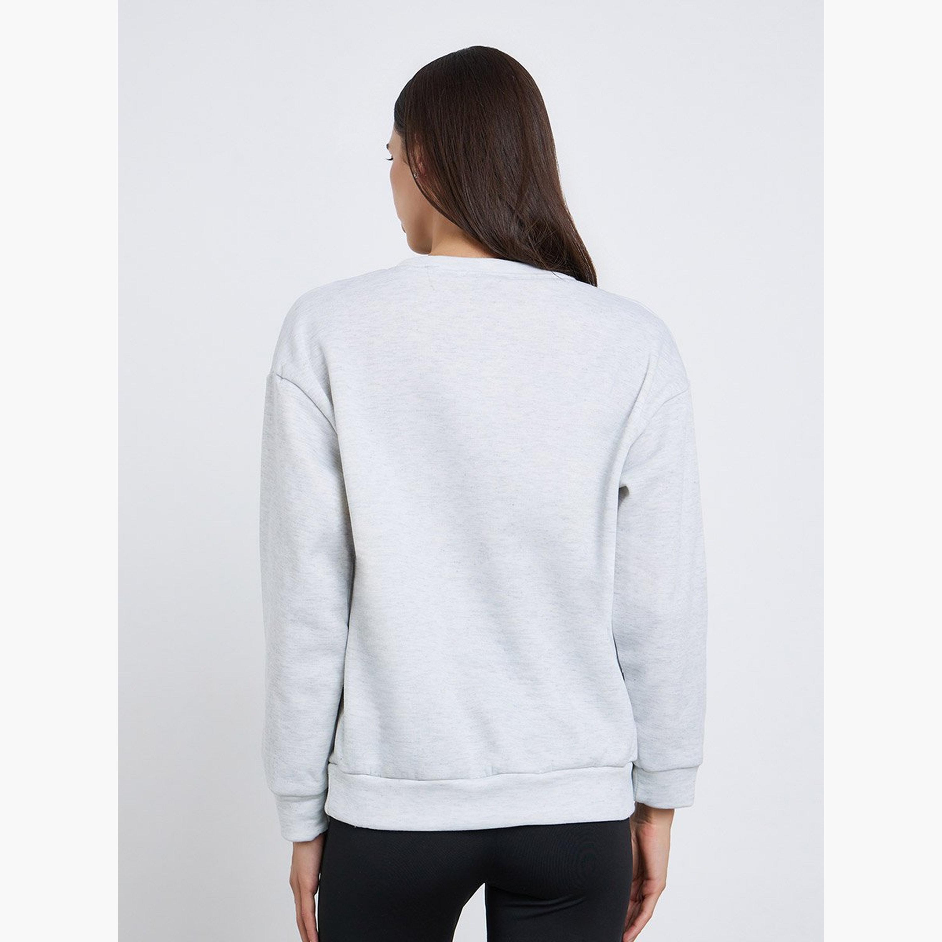 Styli Slogan Embroidered Round Neck Long Sleeves Women's Sweatshirt-women-clothing-hoodiesandsweatshirts-sweatshirts-image-5